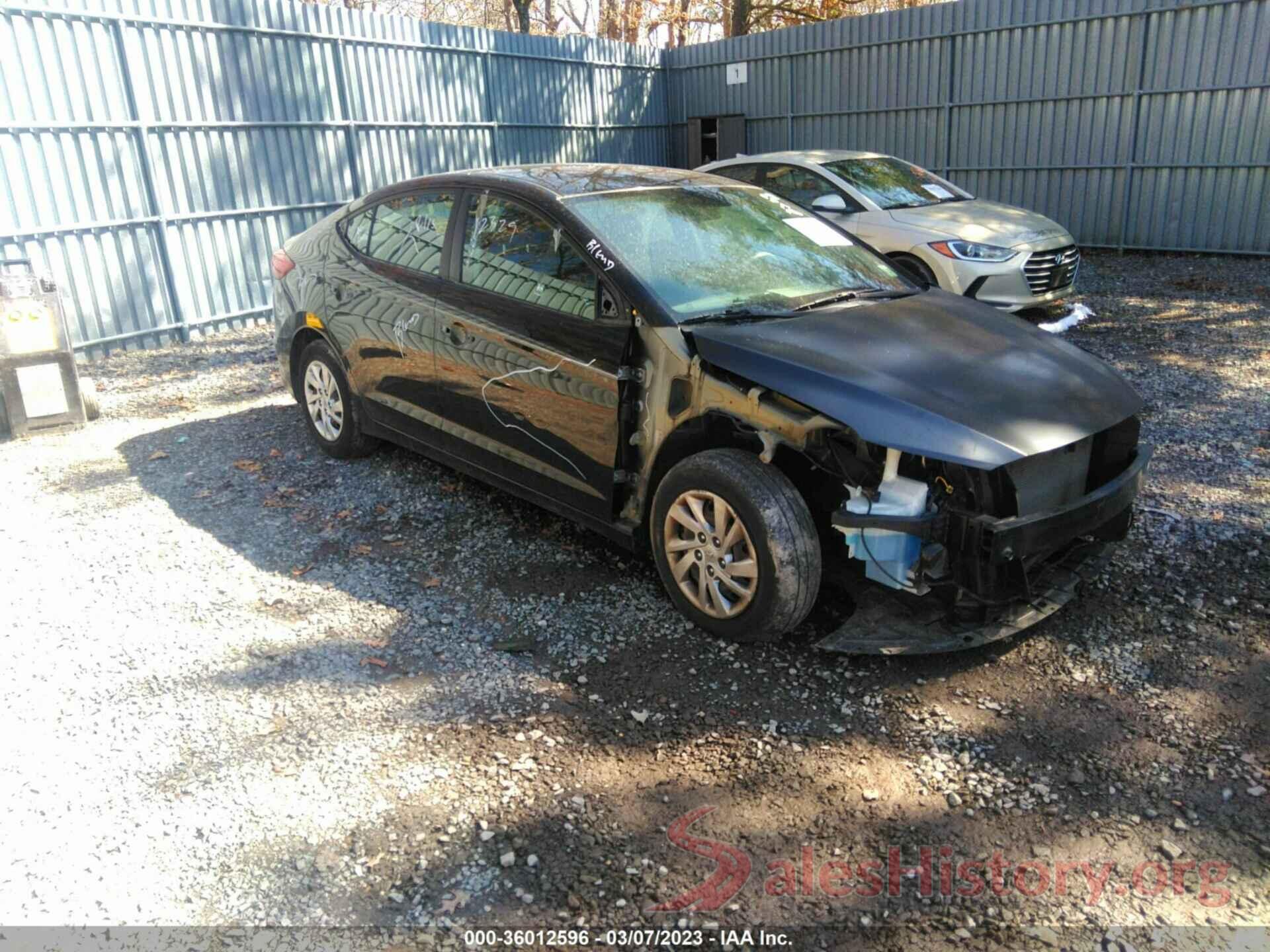 KMHD74LF0JU522329 2018 HYUNDAI ELANTRA