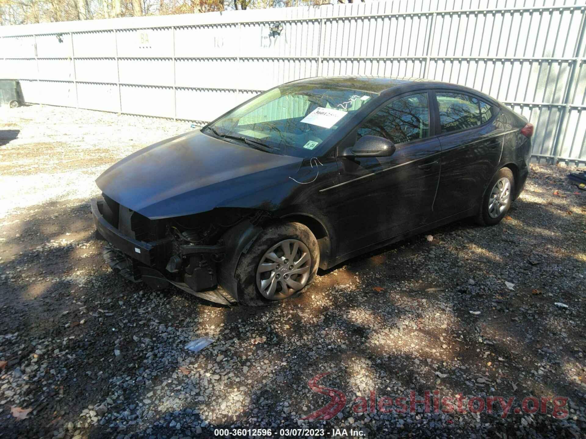 KMHD74LF0JU522329 2018 HYUNDAI ELANTRA