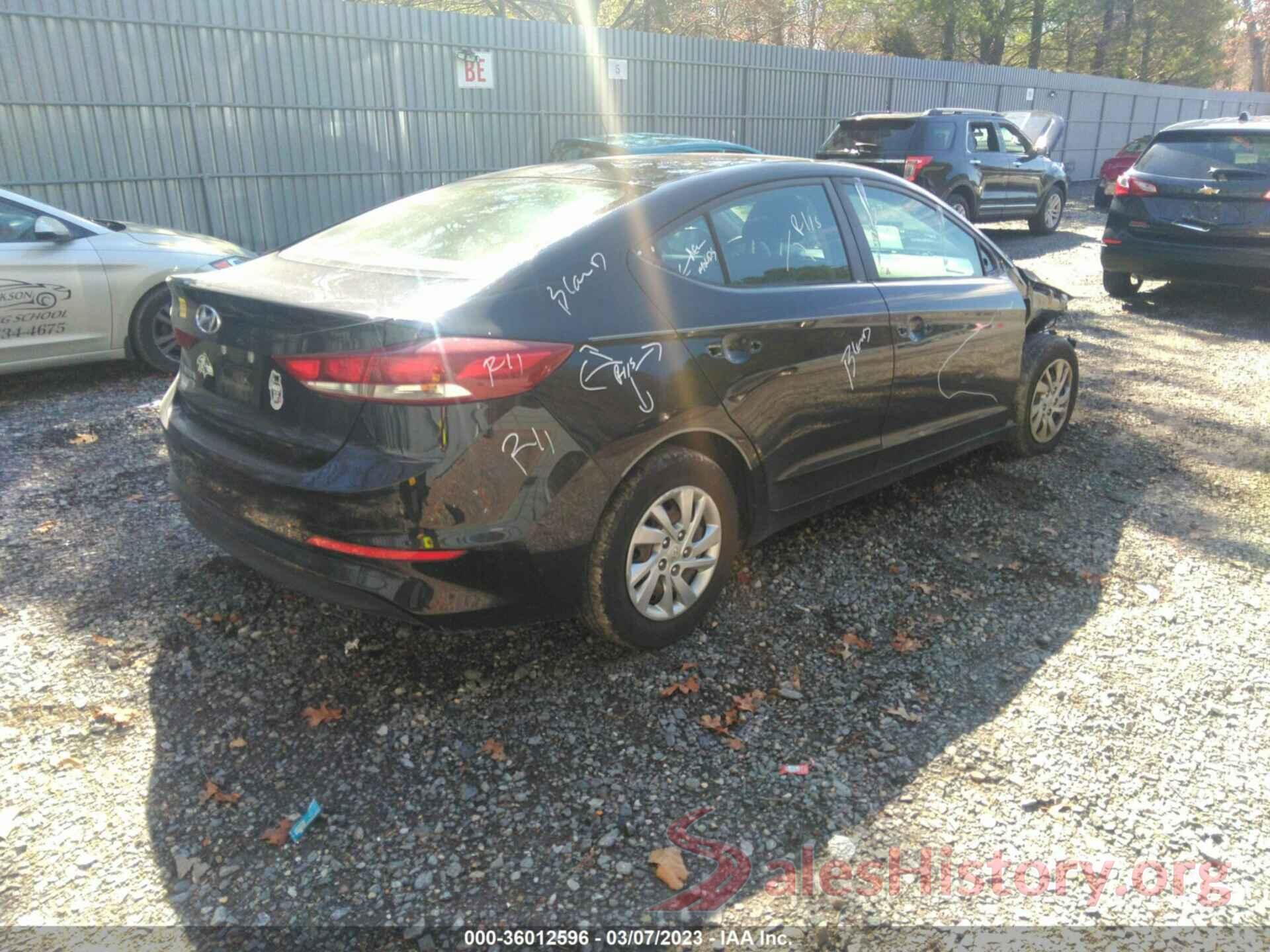 KMHD74LF0JU522329 2018 HYUNDAI ELANTRA