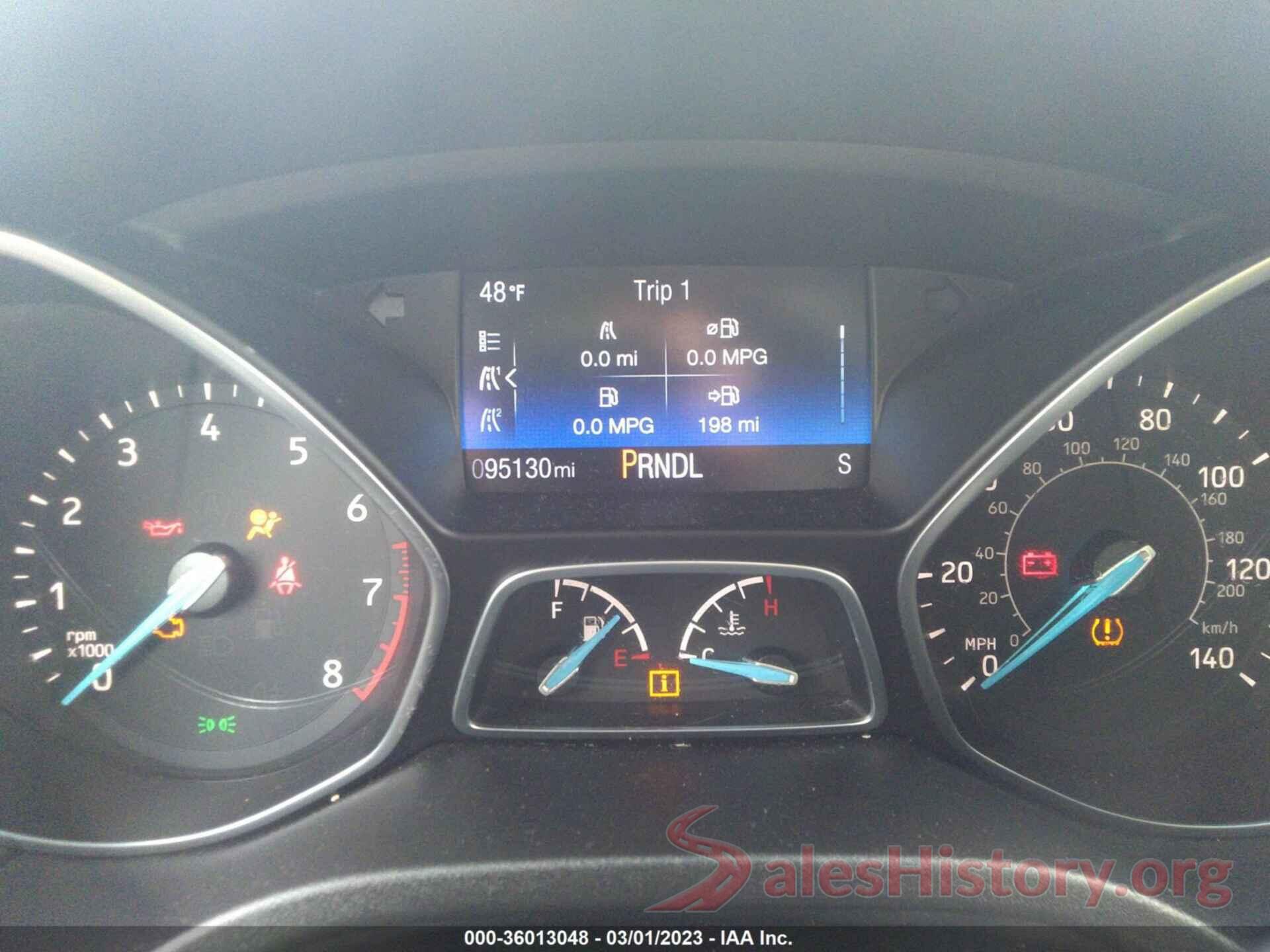 1FADP3F20HL267274 2017 FORD FOCUS