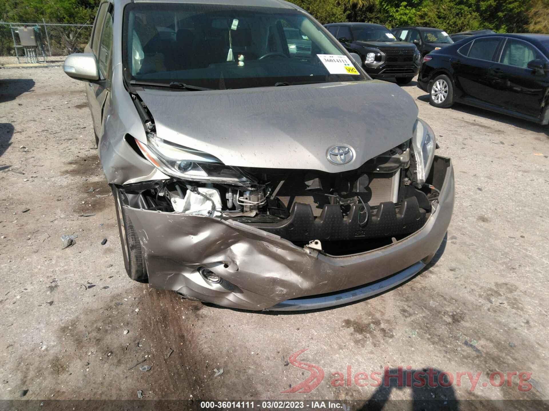 5TDYK3DC3FS687211 2015 TOYOTA SIENNA