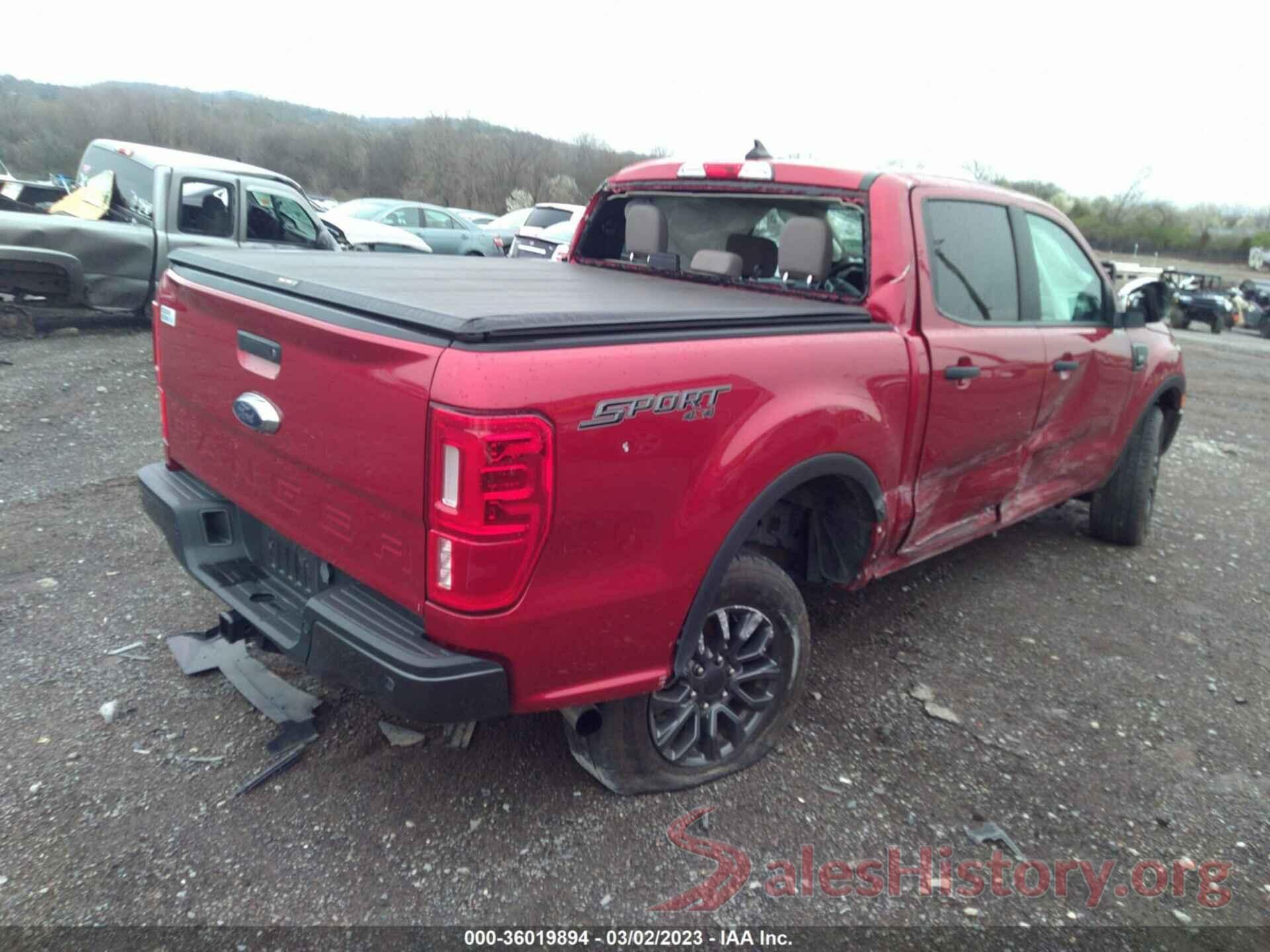 1FTER4FH5MLD40118 2021 FORD RANGER