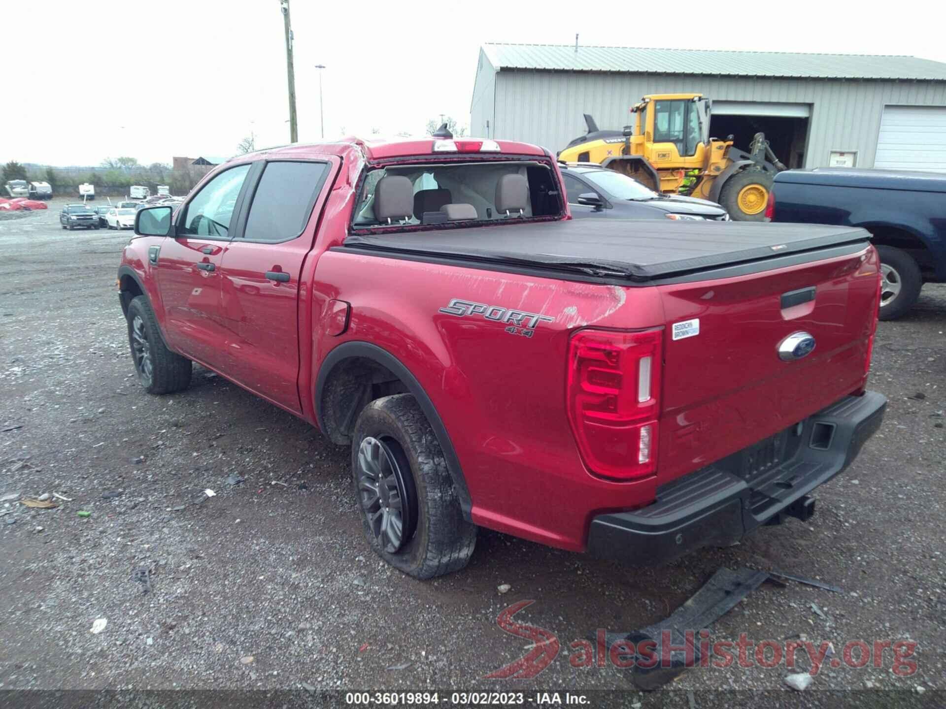 1FTER4FH5MLD40118 2021 FORD RANGER