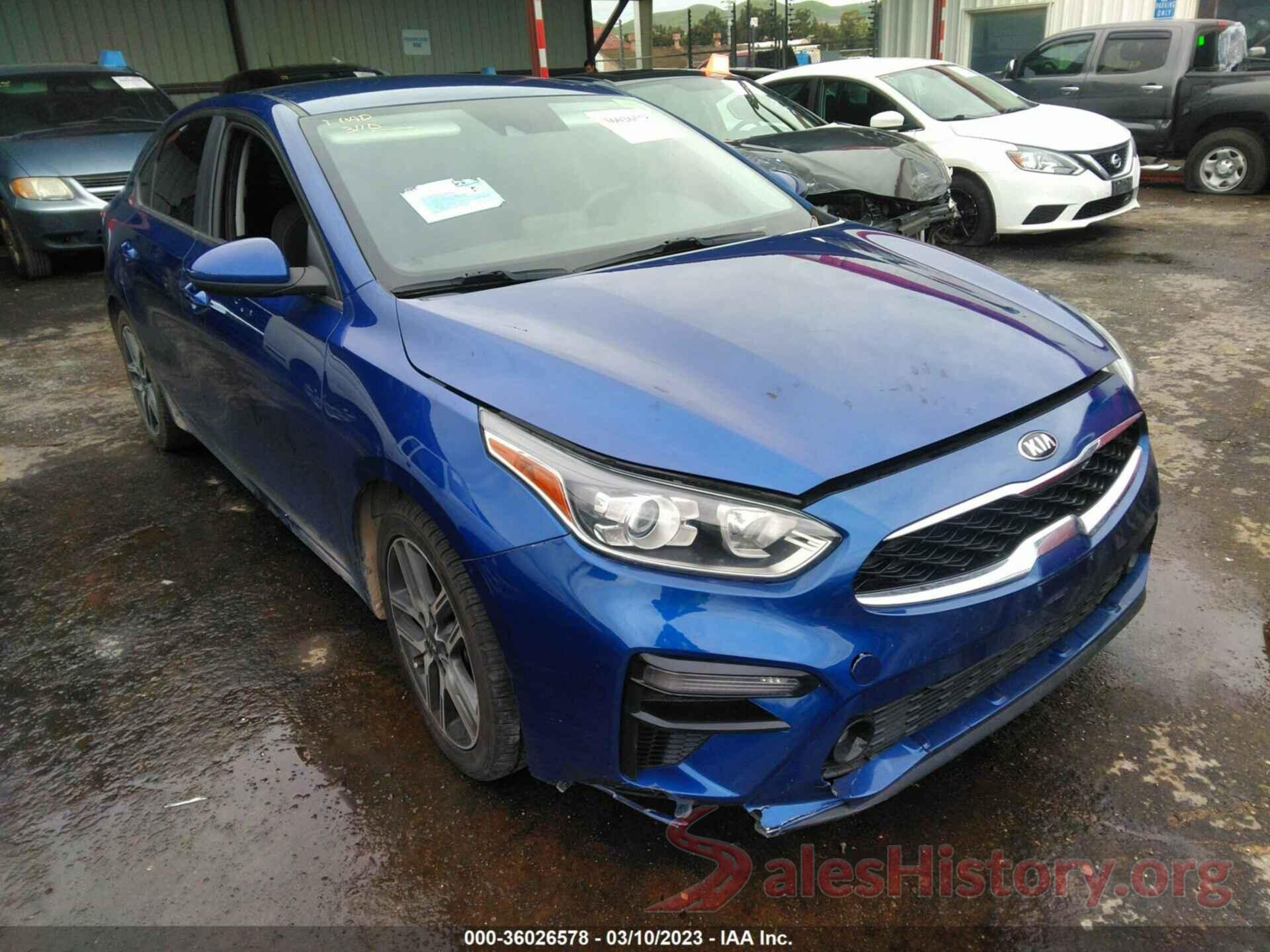 3KPF34AD1KE066609 2019 KIA FORTE