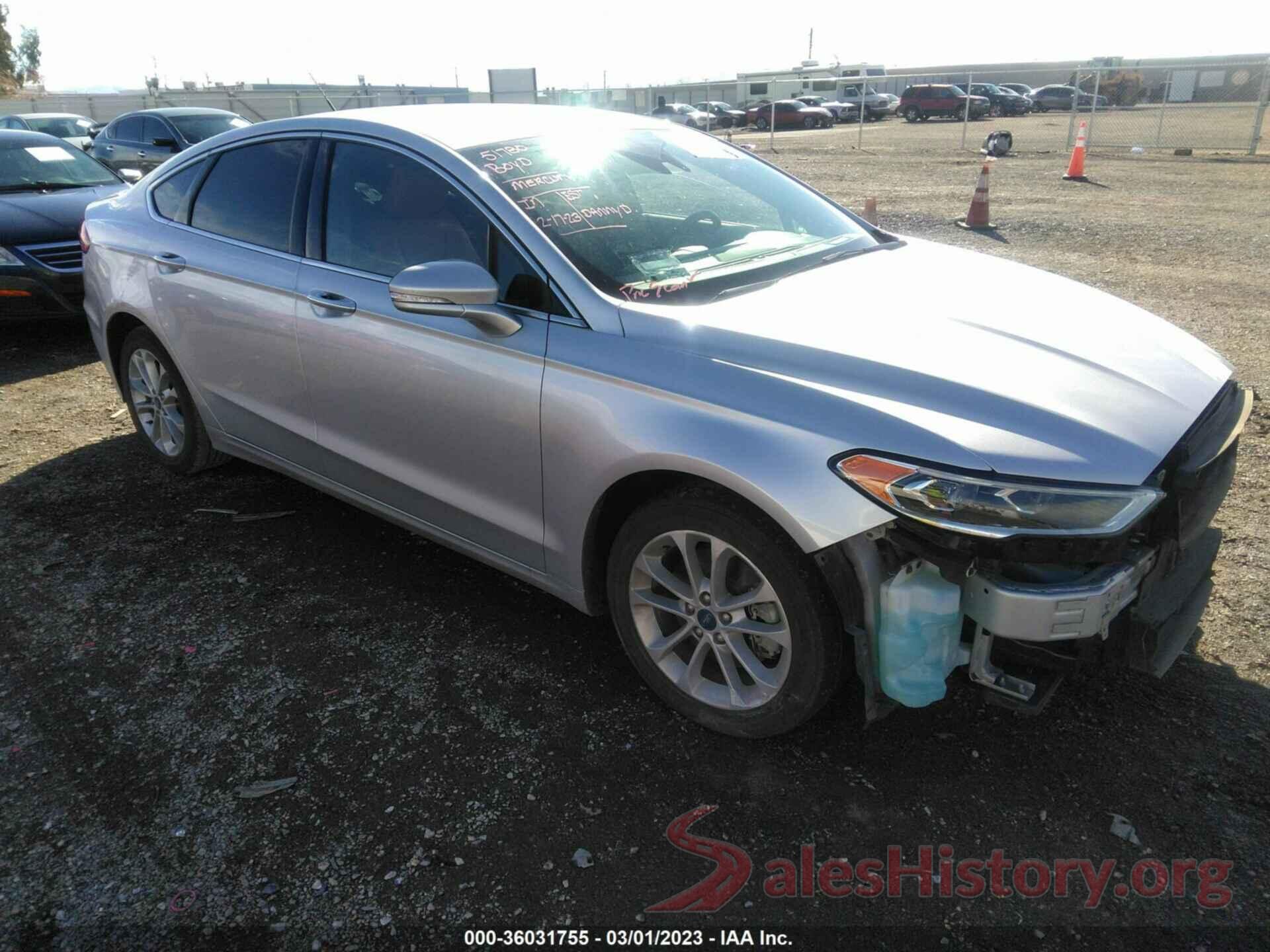 3FA6P0SUXKR145089 2019 FORD FUSION ENERGI