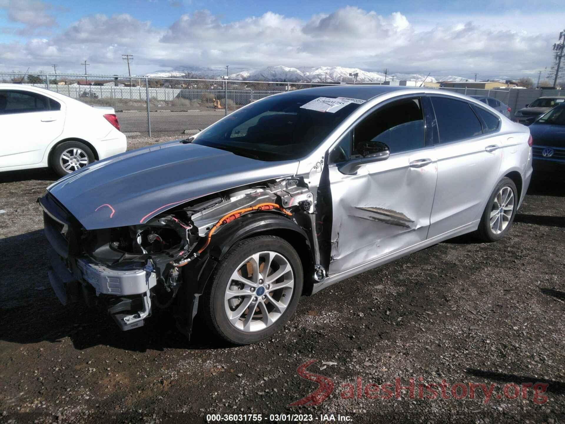 3FA6P0SUXKR145089 2019 FORD FUSION ENERGI