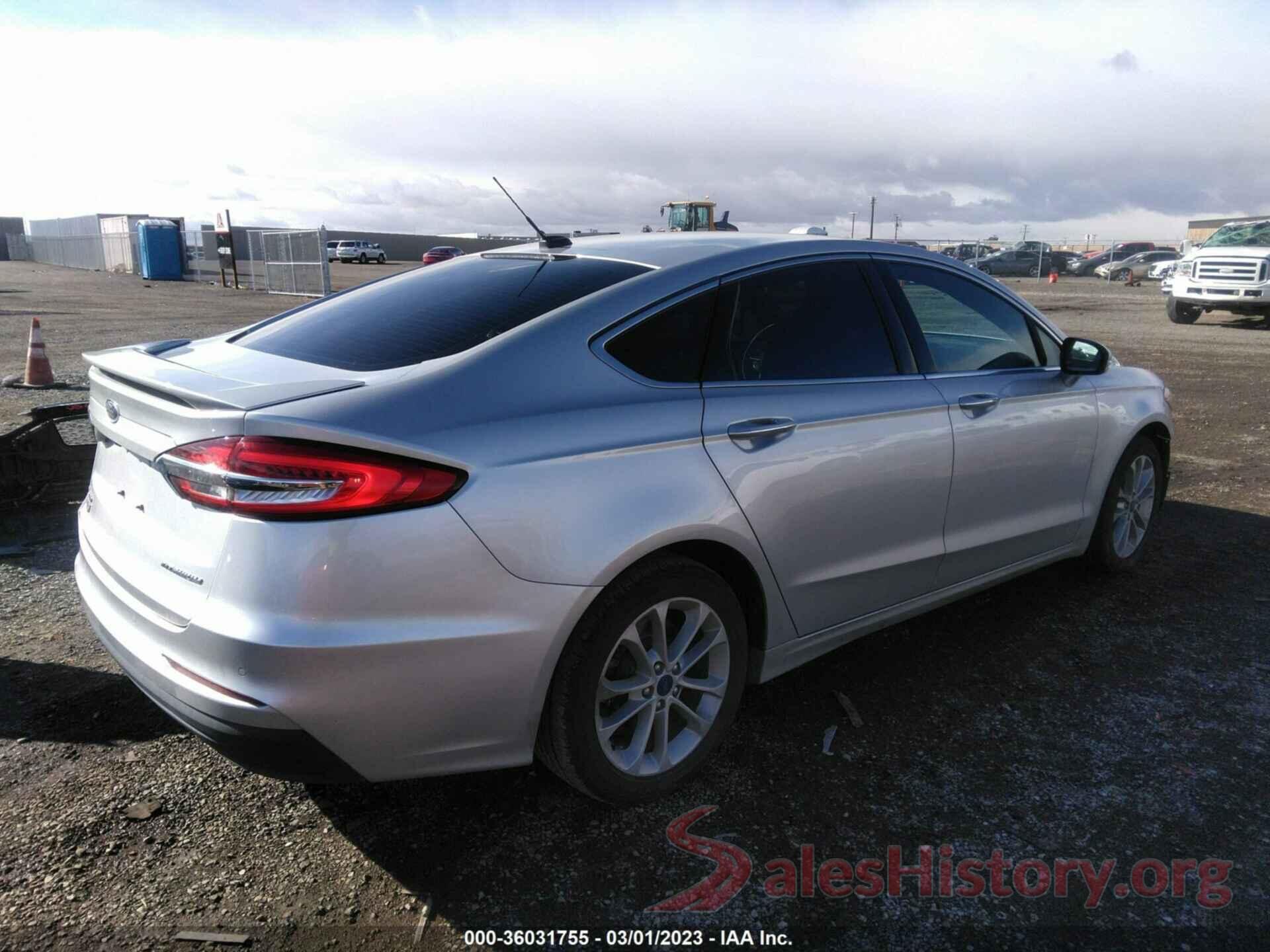 3FA6P0SUXKR145089 2019 FORD FUSION ENERGI