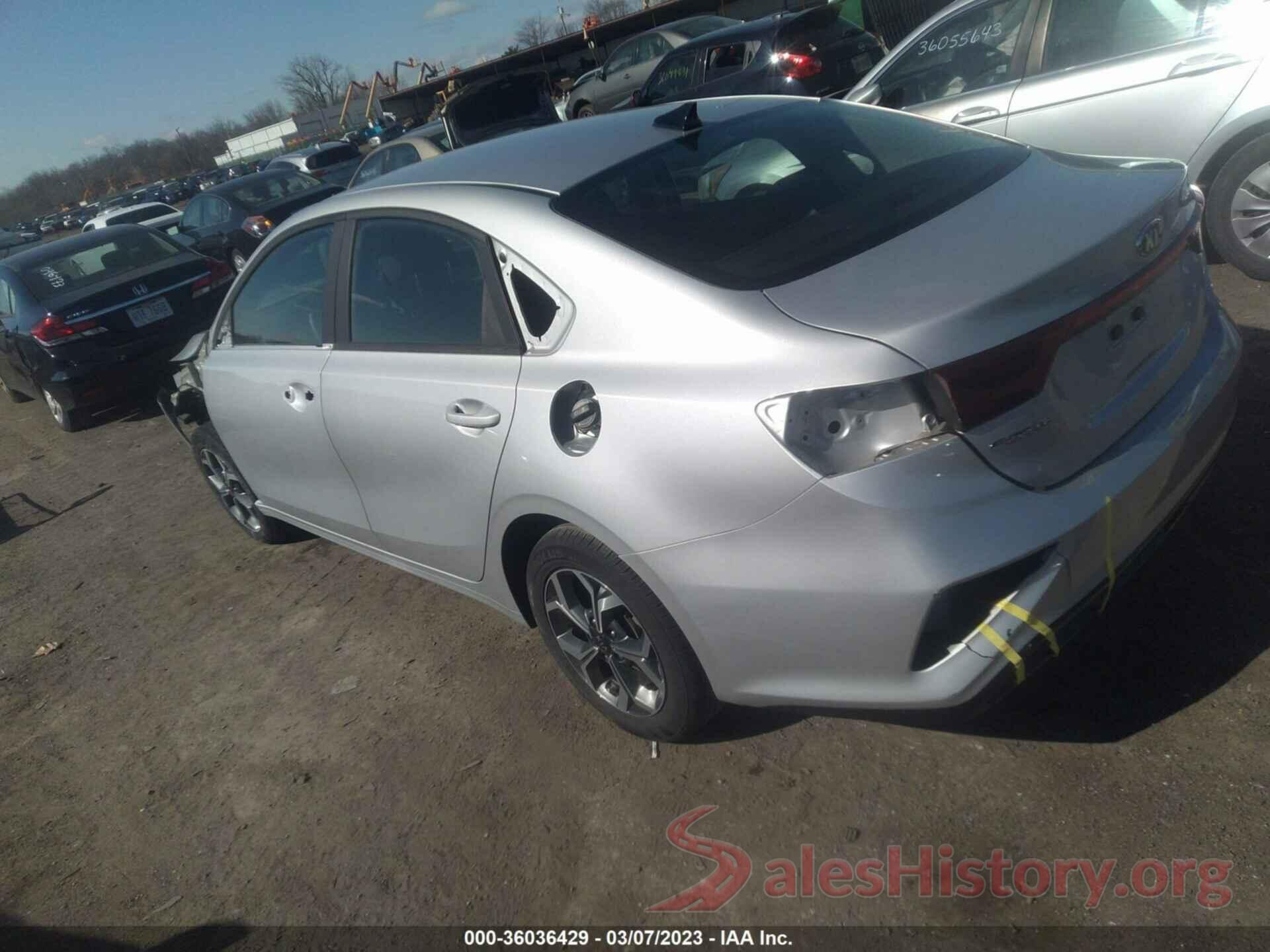 3KPF24AD2LE227943 2020 KIA FORTE