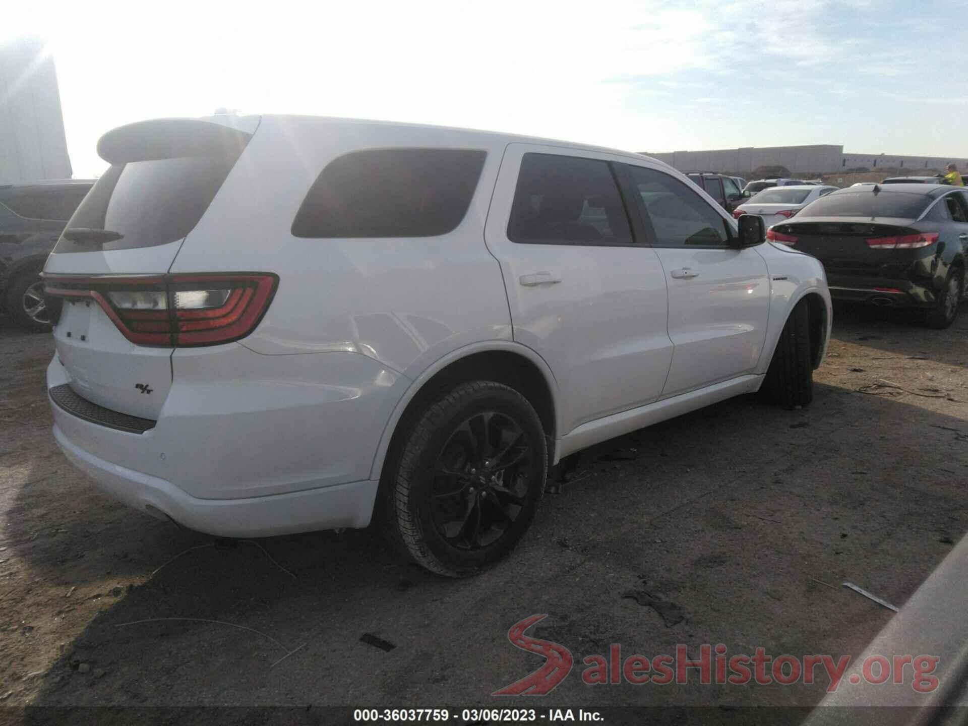 1C4SDHCTXMC604418 2021 DODGE DURANGO