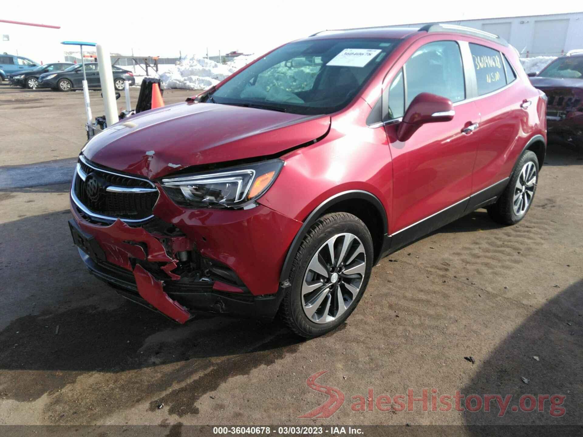 KL4CJGSMXKB857446 2019 BUICK ENCORE