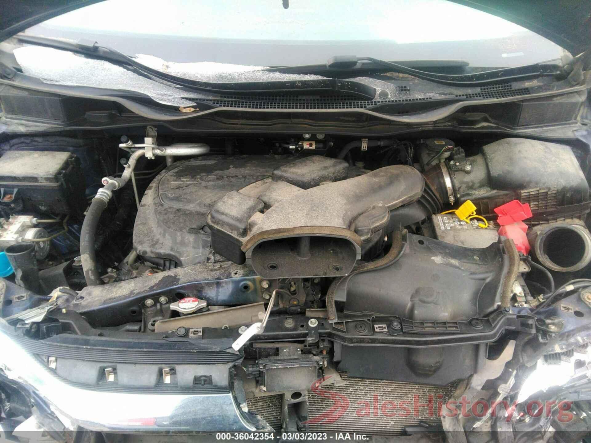 5FNRL6H92KB124537 2019 HONDA ODYSSEY