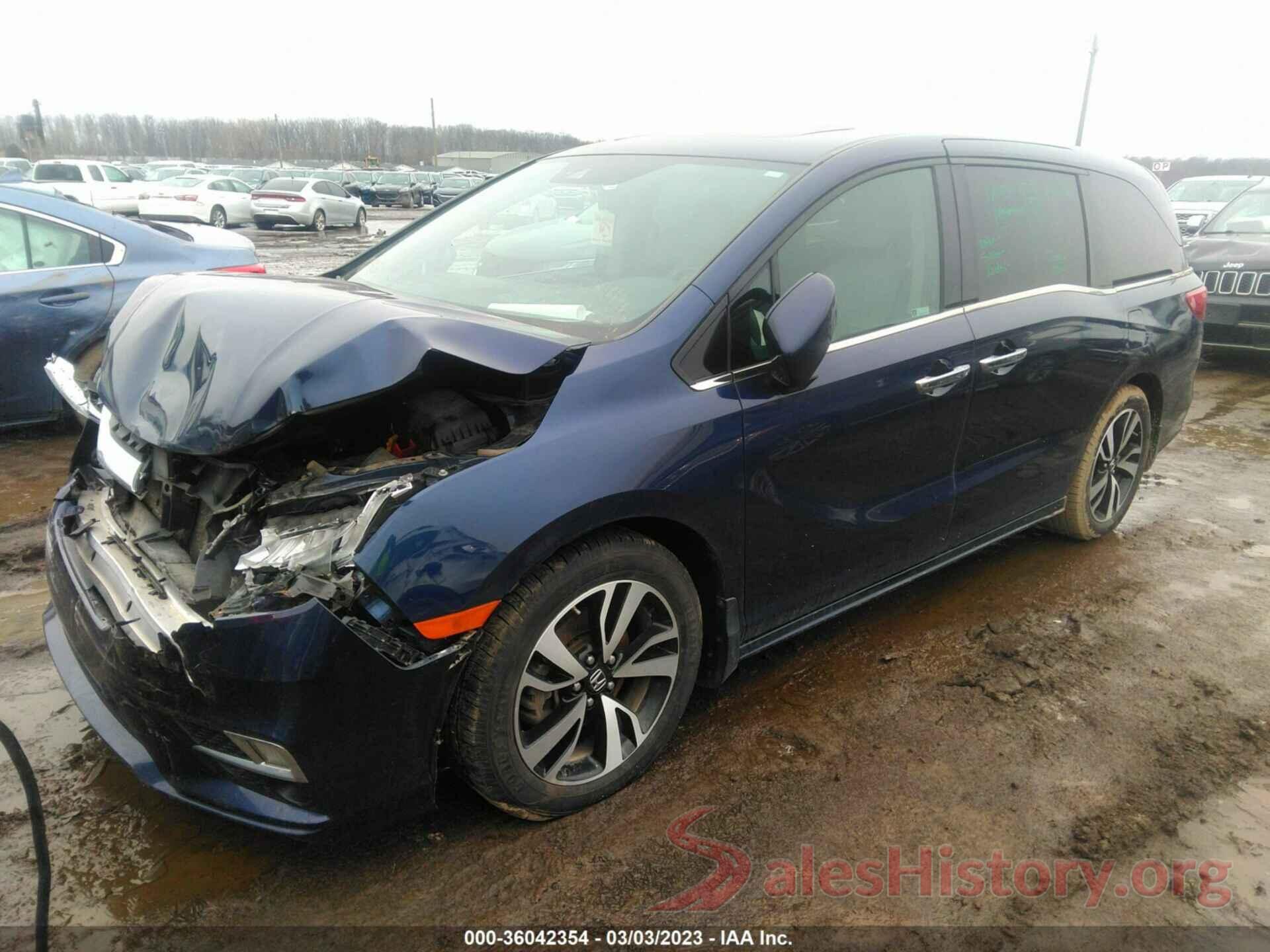 5FNRL6H92KB124537 2019 HONDA ODYSSEY