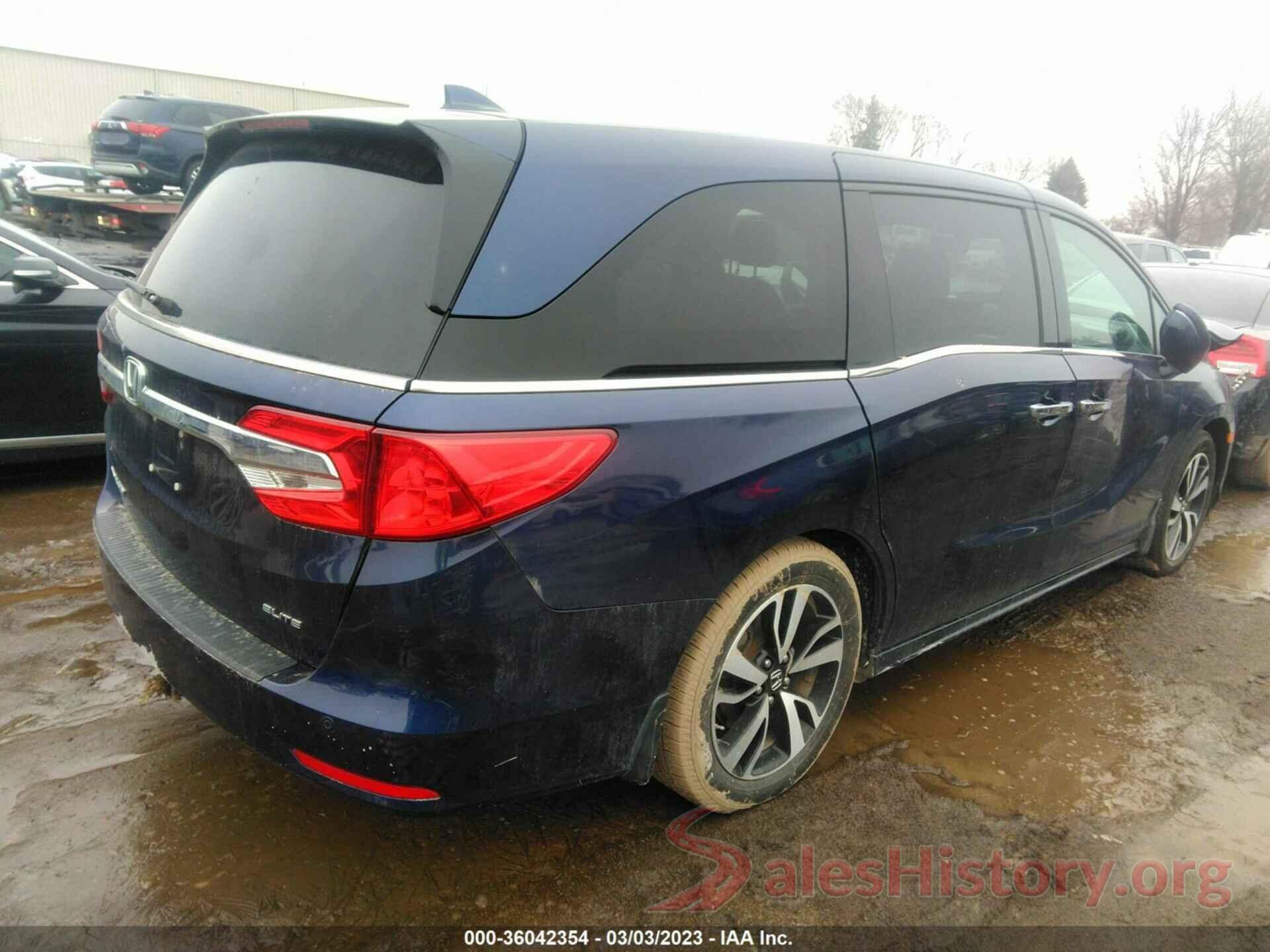 5FNRL6H92KB124537 2019 HONDA ODYSSEY