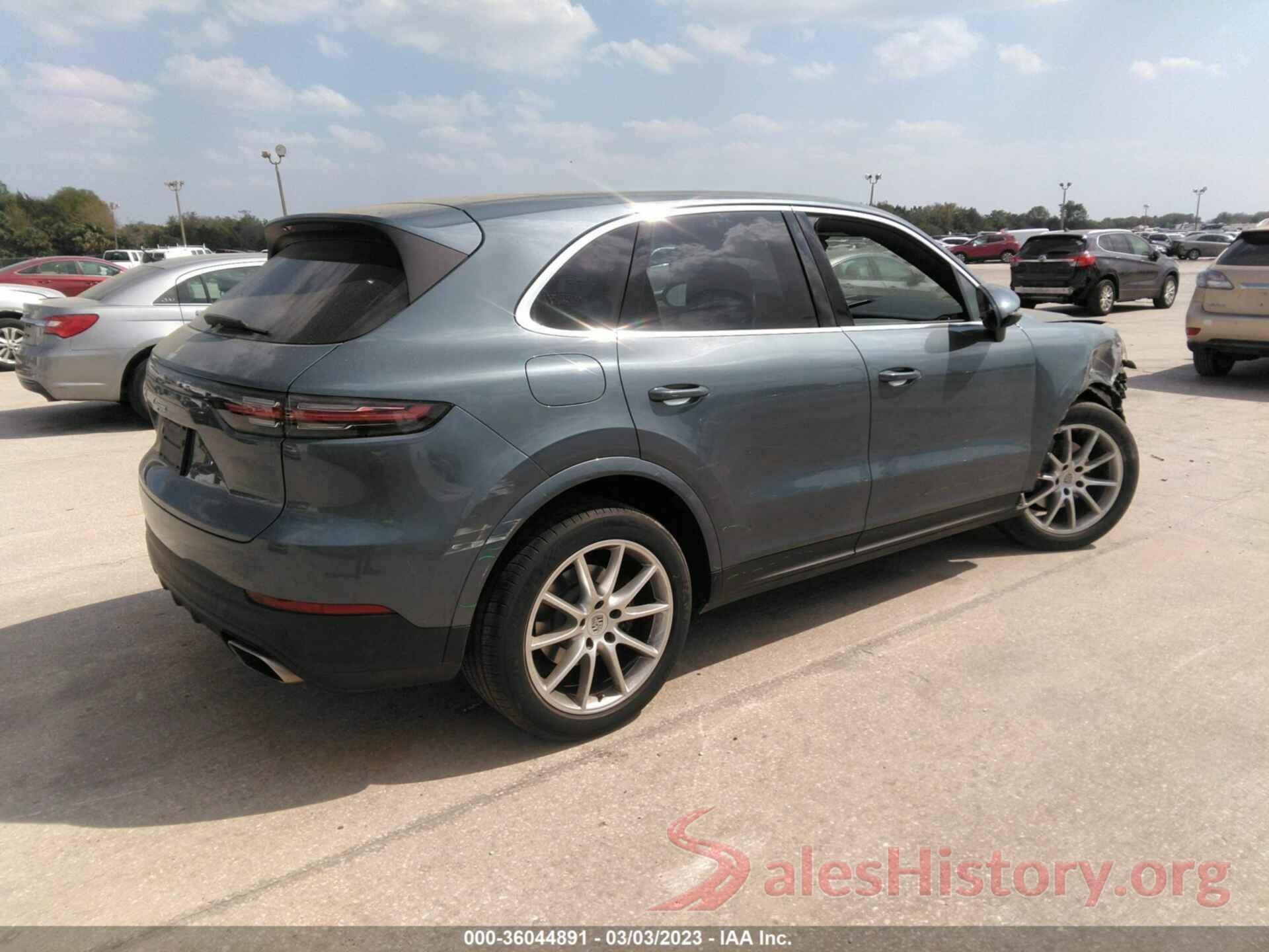 WP1AA2AY6KDA16571 2019 PORSCHE CAYENNE