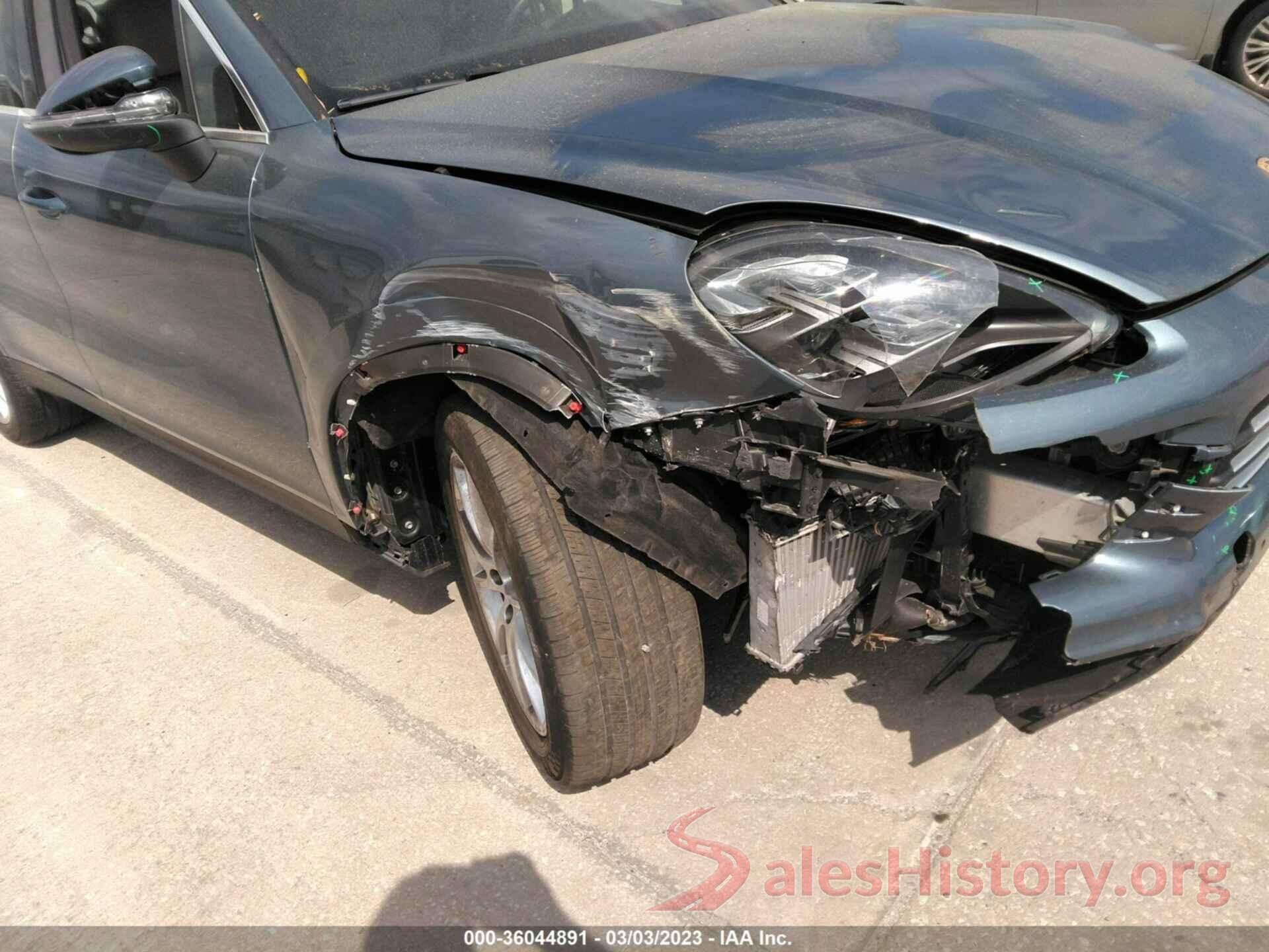 WP1AA2AY6KDA16571 2019 PORSCHE CAYENNE