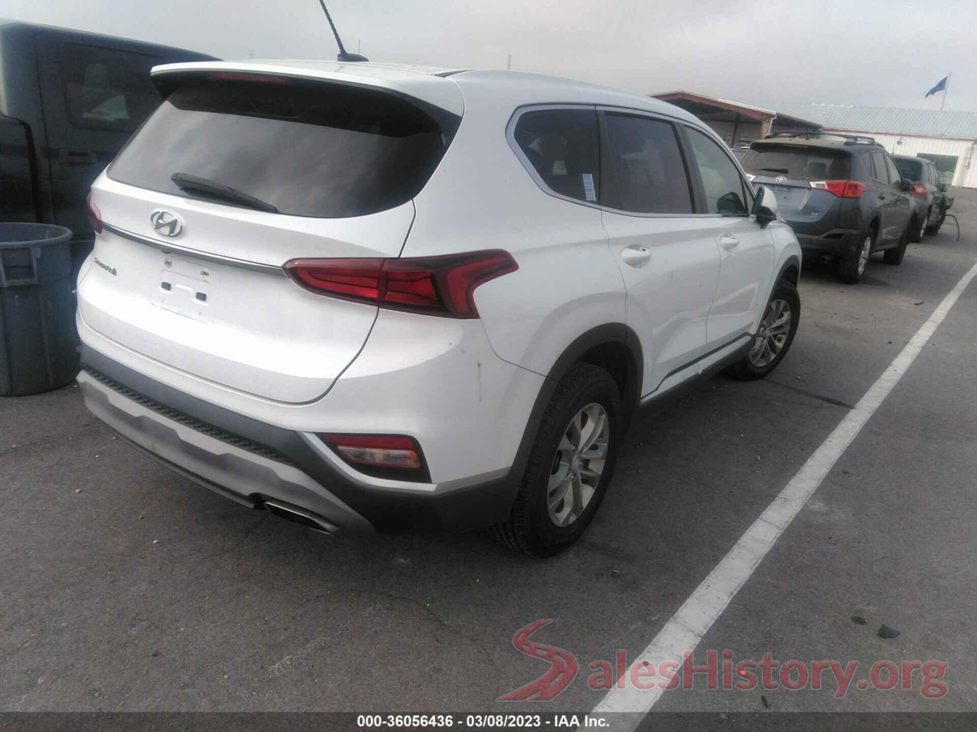 5NMS23AD8KH083766 2019 HYUNDAI SANTA FE