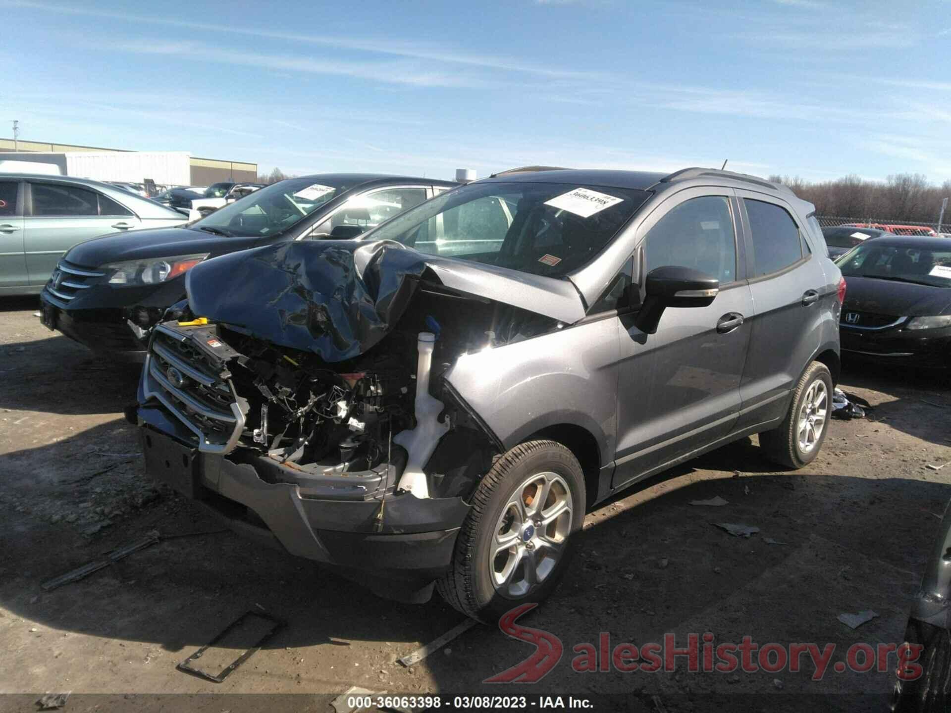 MAJ3S2GE1KC263433 2019 FORD ECOSPORT