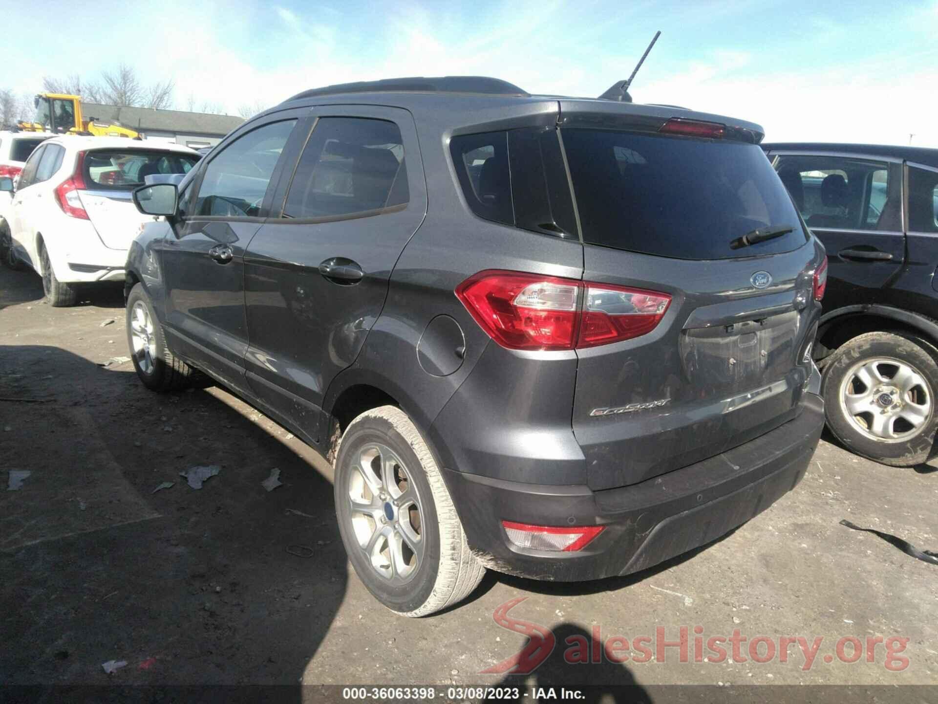 MAJ3S2GE1KC263433 2019 FORD ECOSPORT