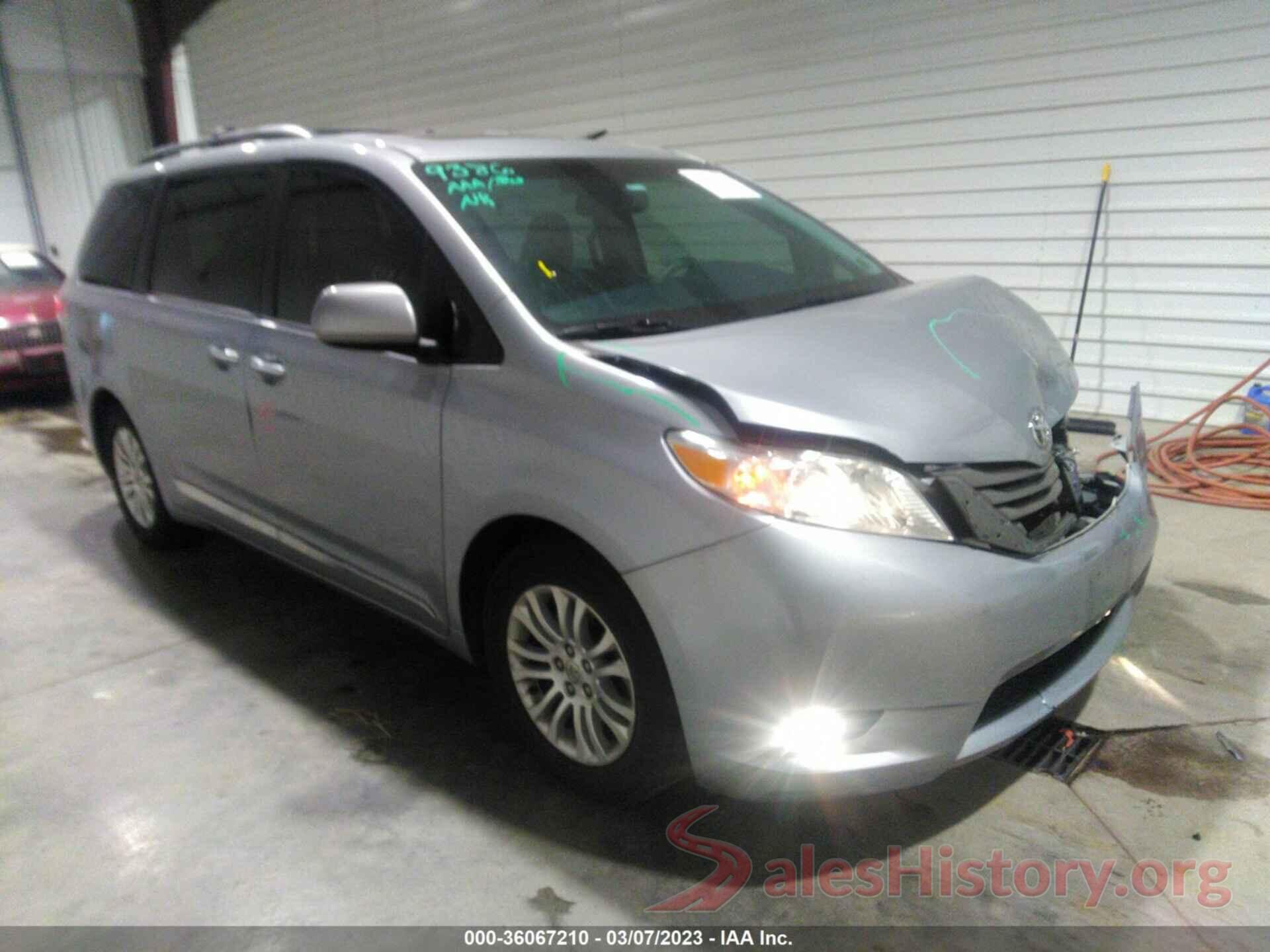 5TDYK3DC7DS358119 2013 TOYOTA SIENNA