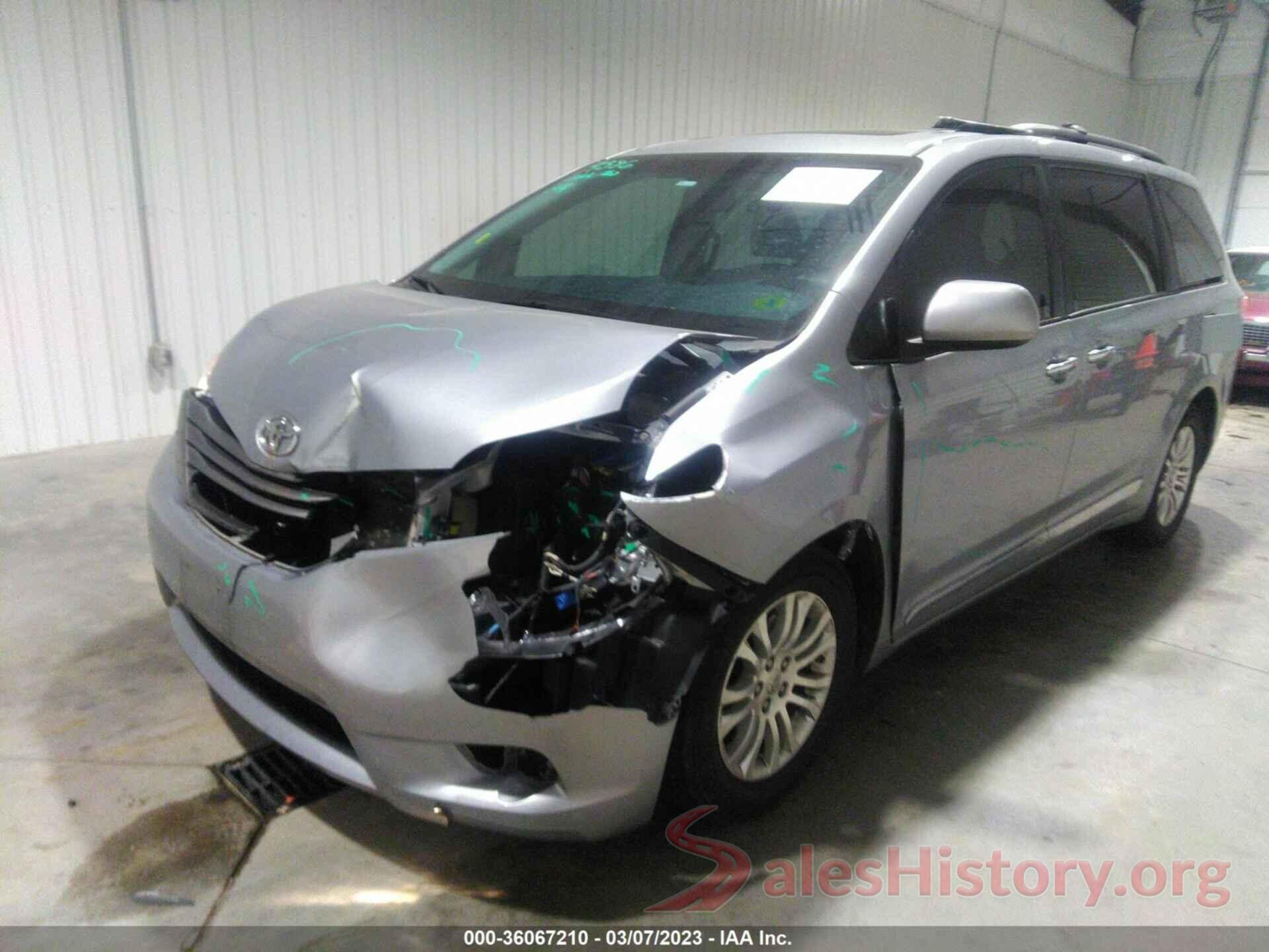 5TDYK3DC7DS358119 2013 TOYOTA SIENNA