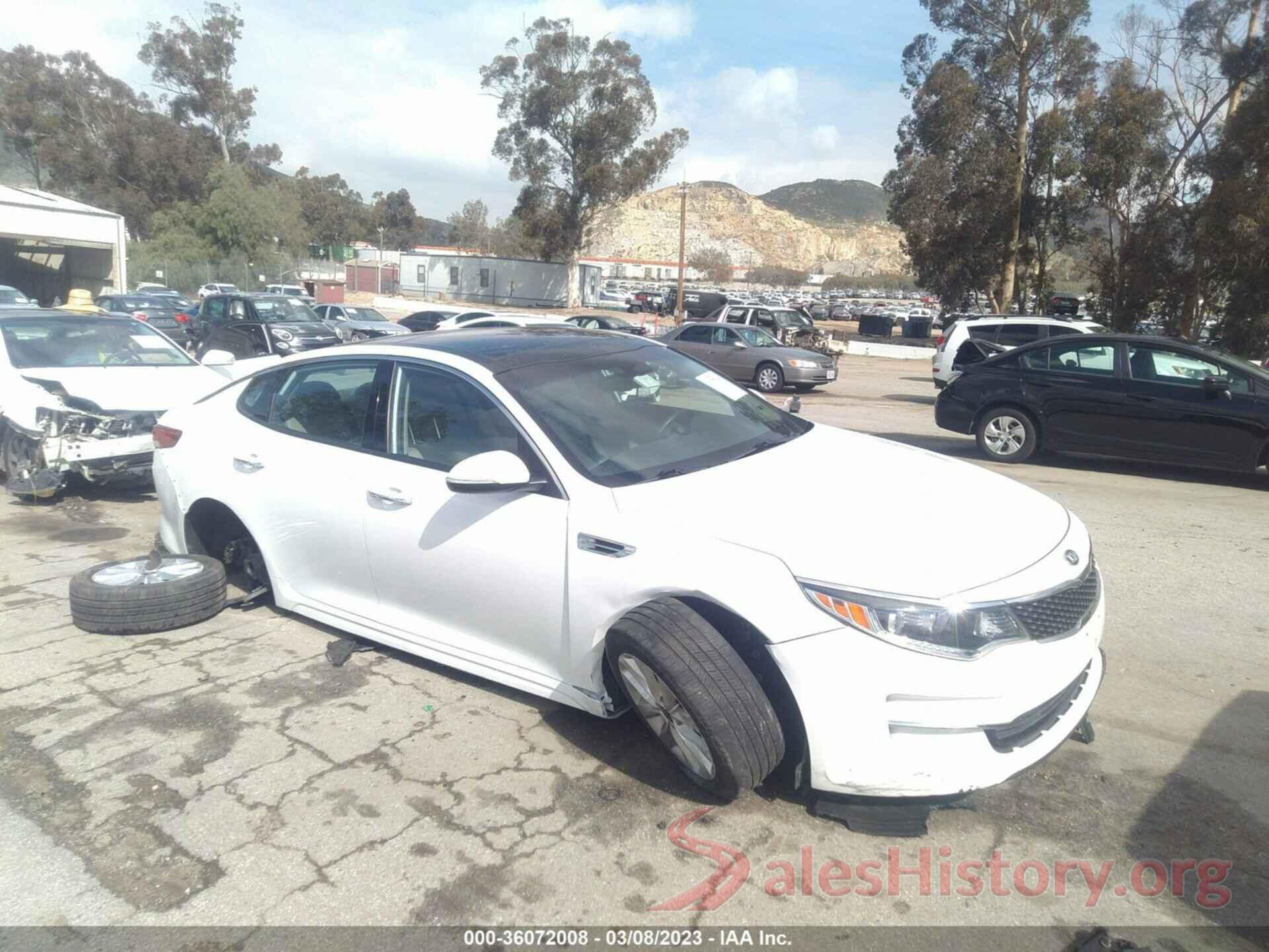 5XXGU4L34JG240846 2018 KIA OPTIMA