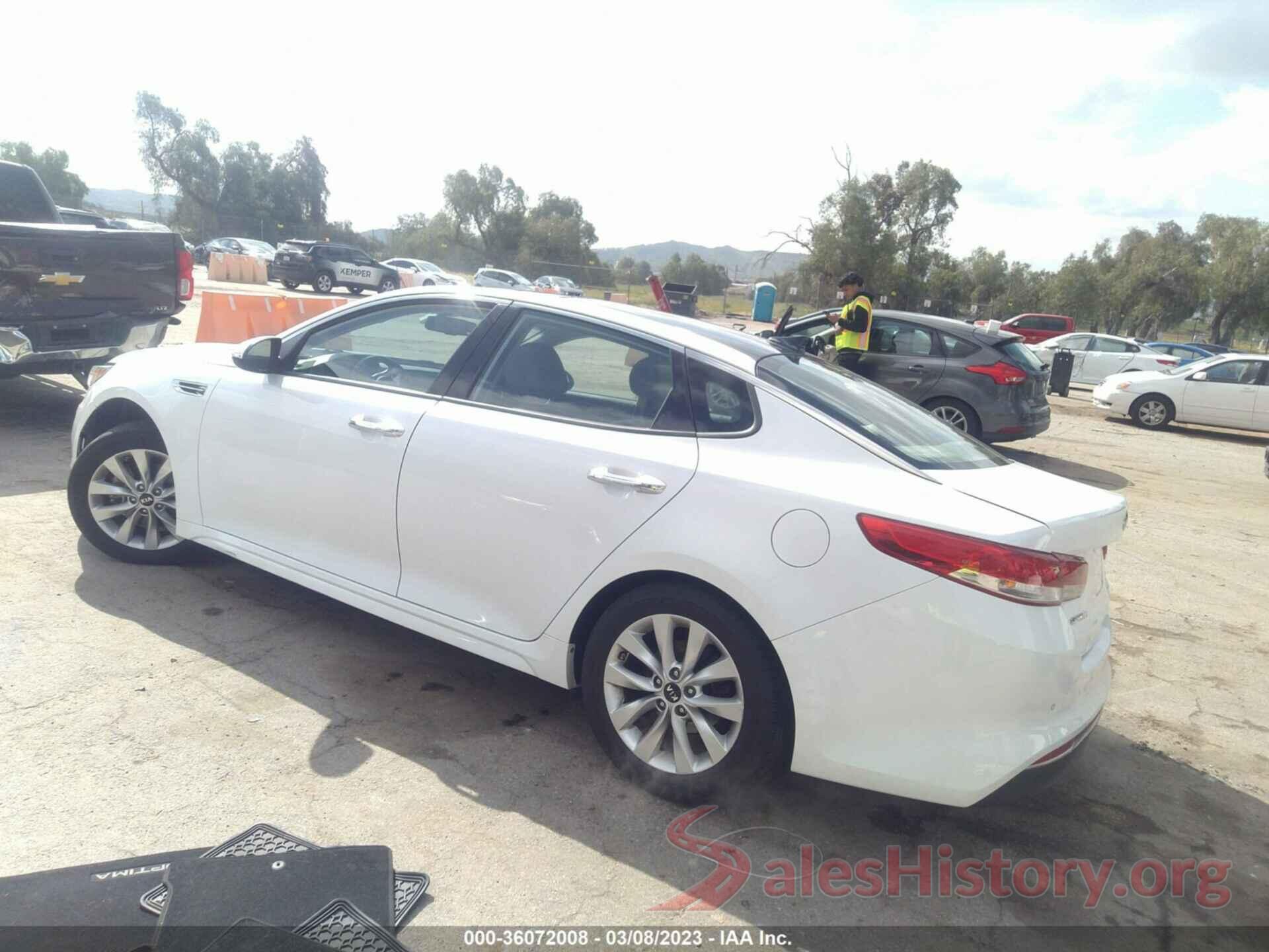 5XXGU4L34JG240846 2018 KIA OPTIMA