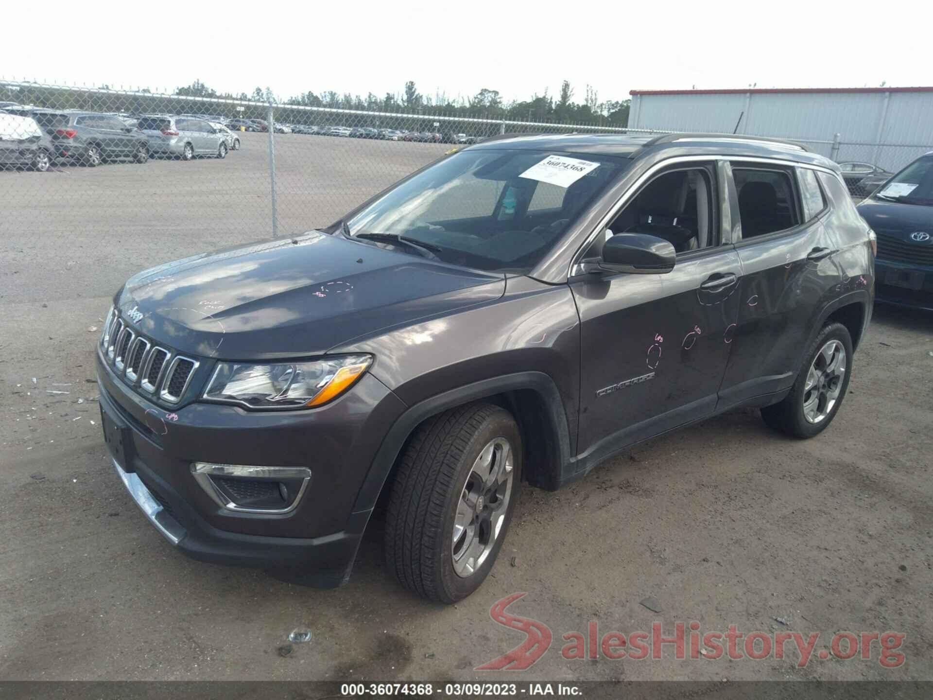 3C4NJDCB4KT639401 2019 JEEP COMPASS