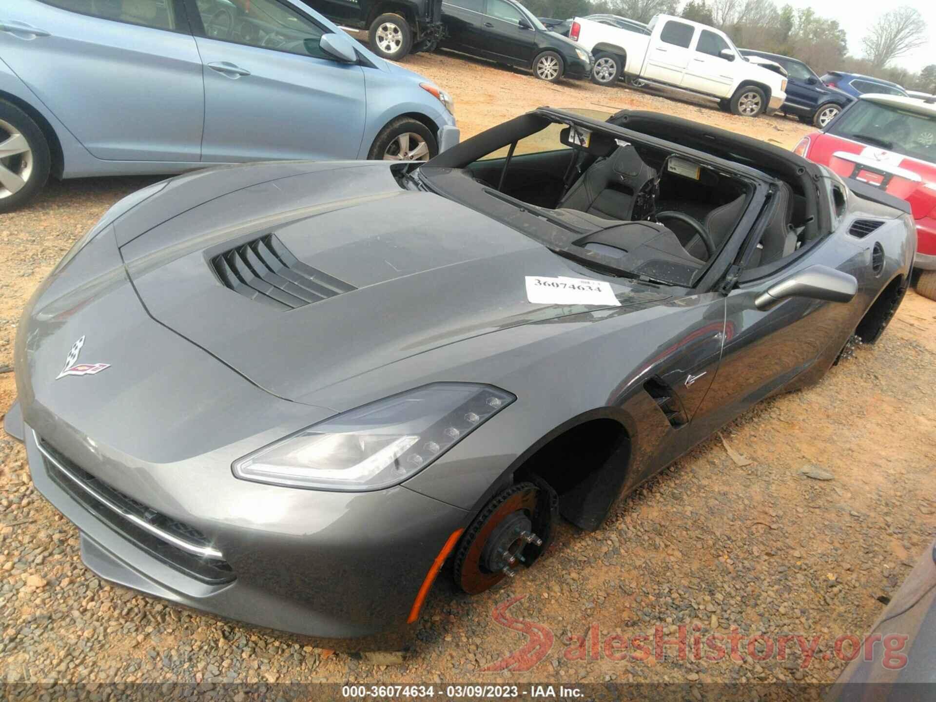 1G1YK2D73G5121644 2016 CHEVROLET CORVETTE