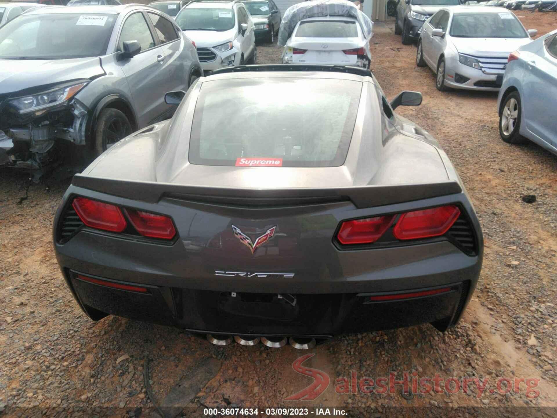 1G1YK2D73G5121644 2016 CHEVROLET CORVETTE