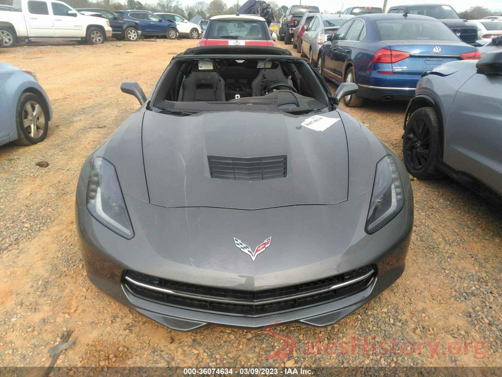 1G1YK2D73G5121644 2016 CHEVROLET CORVETTE