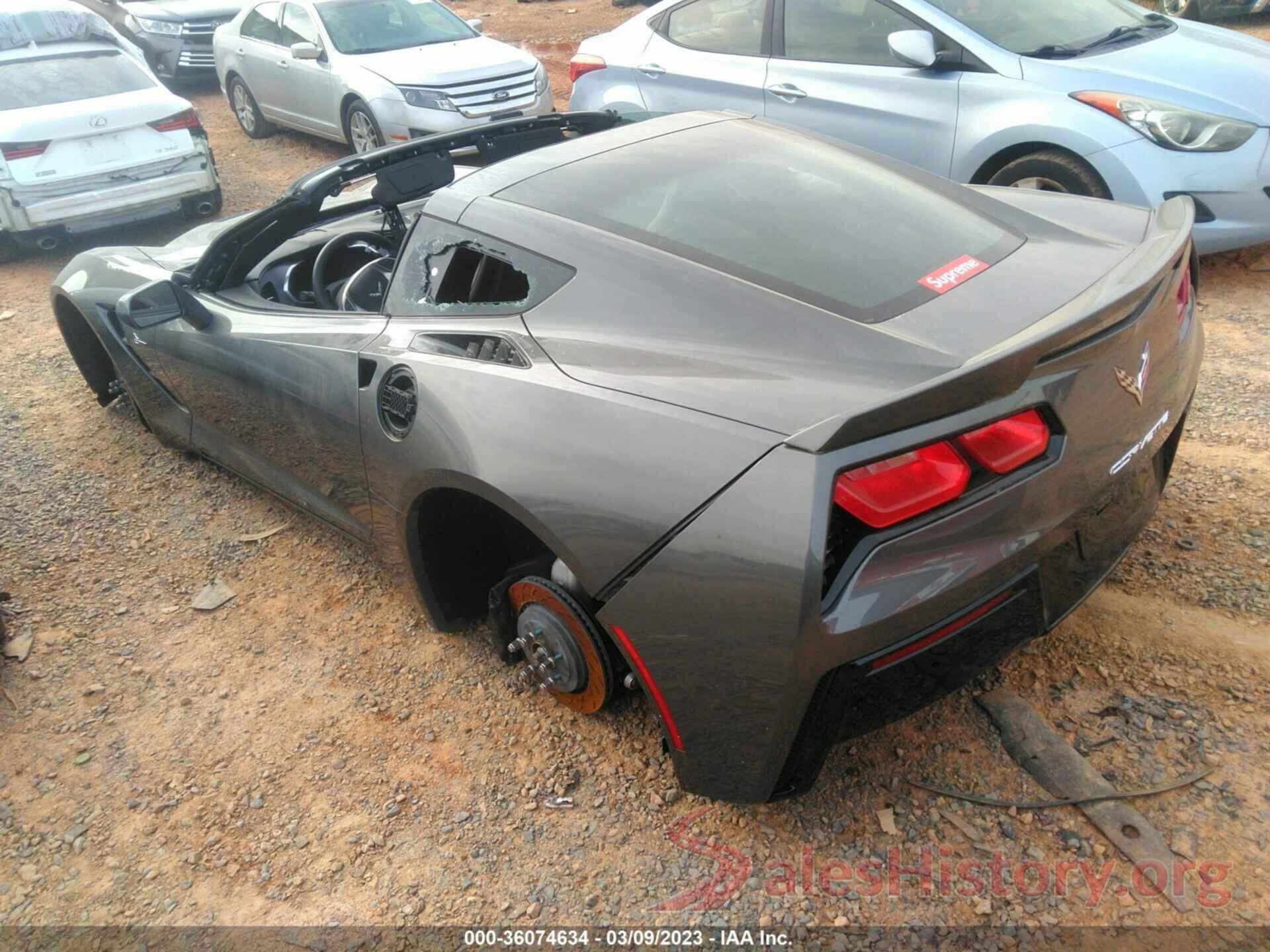 1G1YK2D73G5121644 2016 CHEVROLET CORVETTE