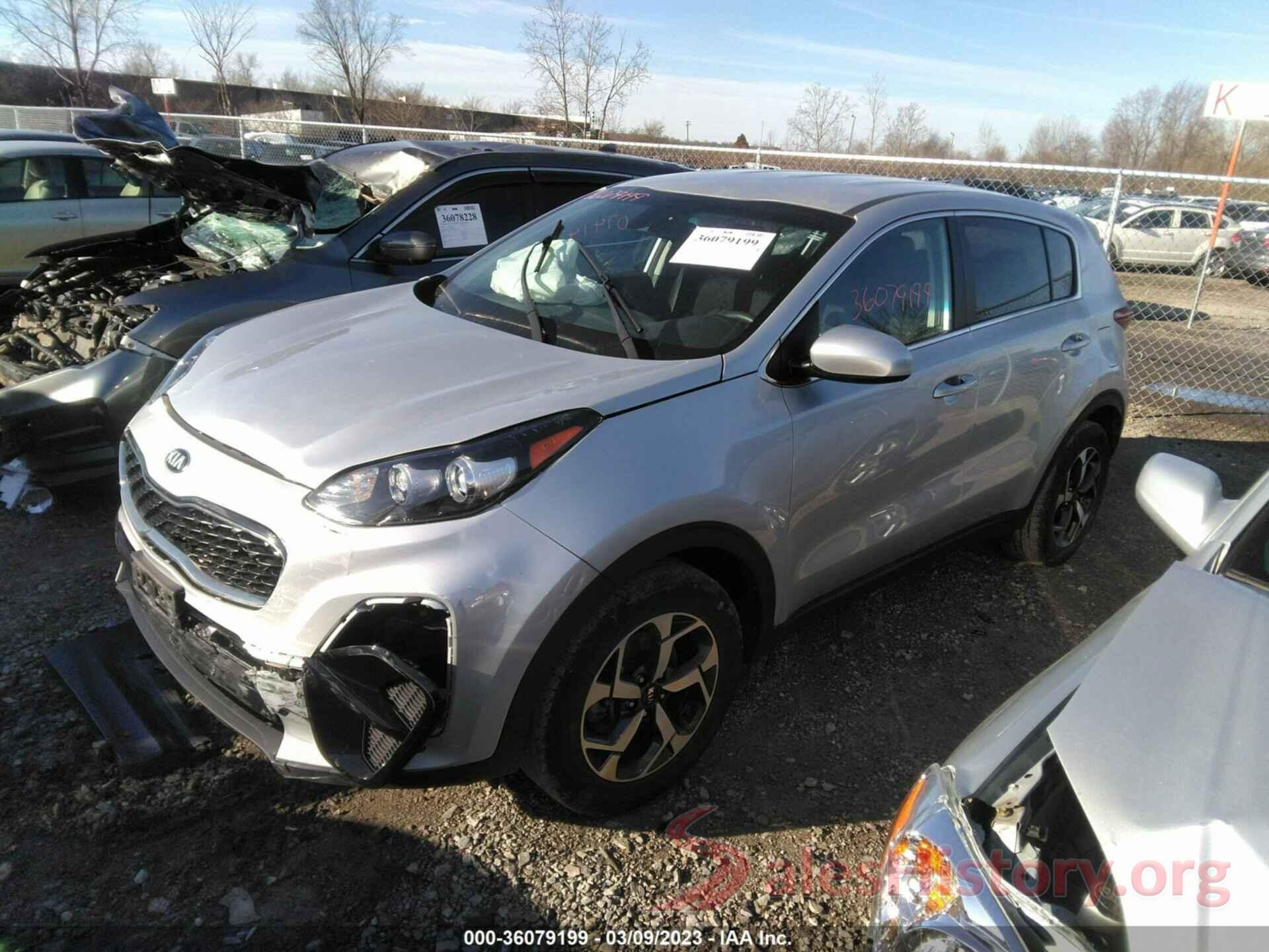 KNDPM3ACXL7732841 2020 KIA SPORTAGE