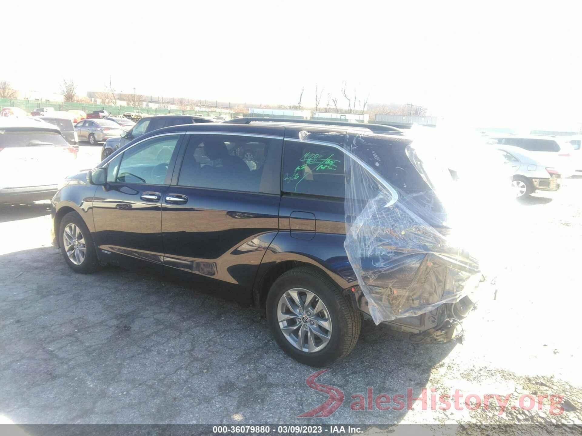 5TDJSKFC5MS007976 2021 TOYOTA SIENNA