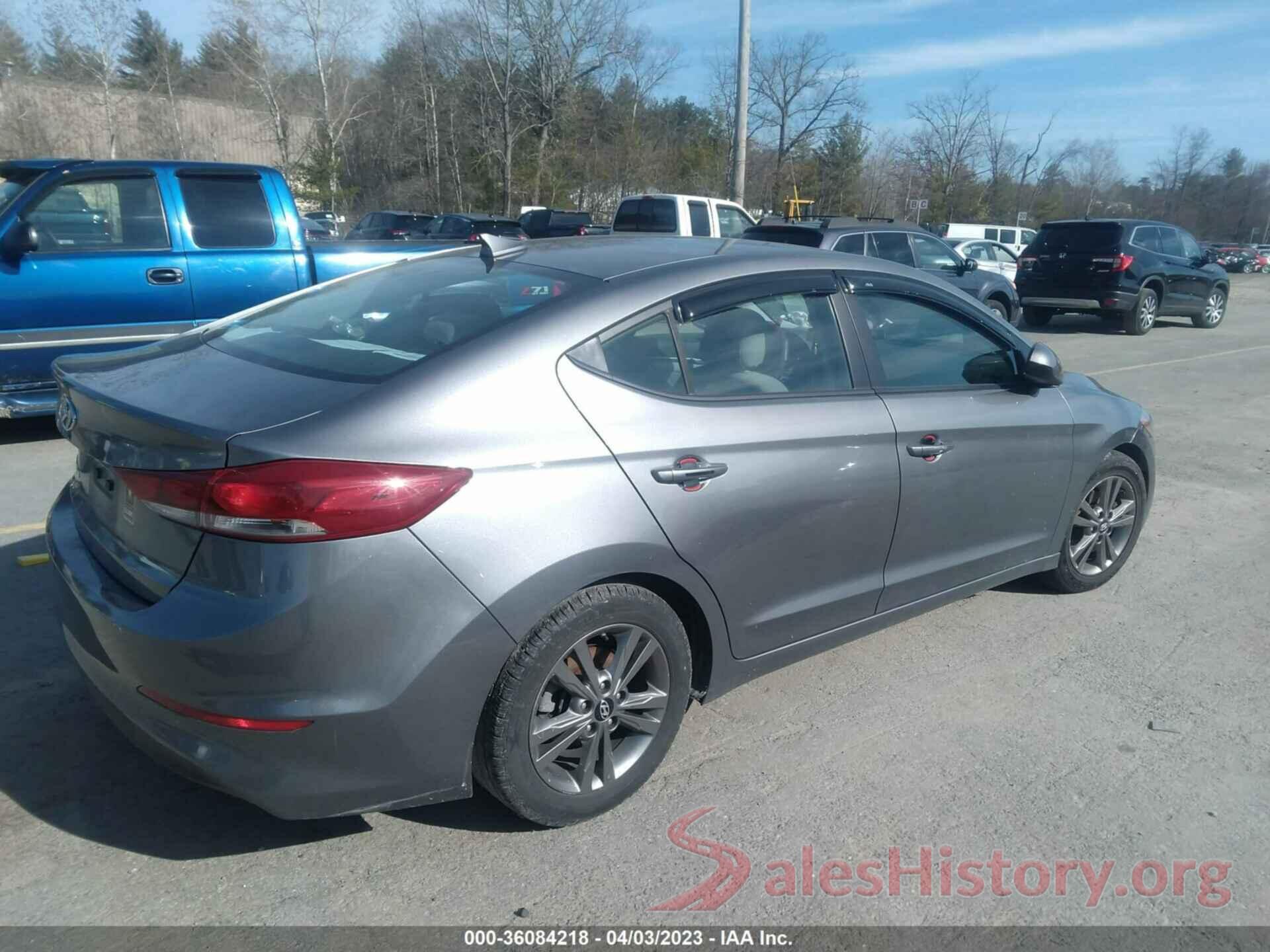 5NPD84LF2JH326324 2018 HYUNDAI ELANTRA