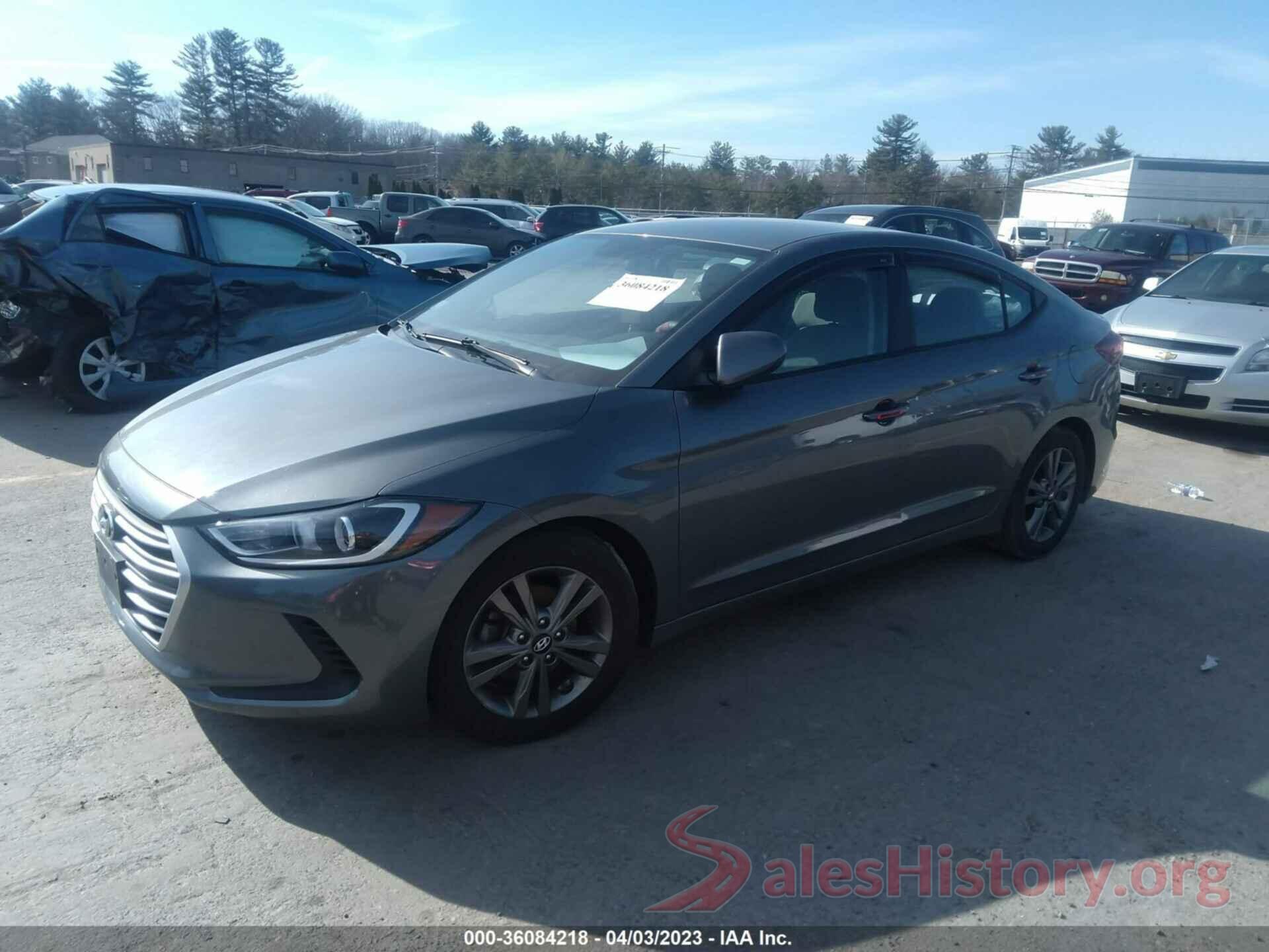 5NPD84LF2JH326324 2018 HYUNDAI ELANTRA