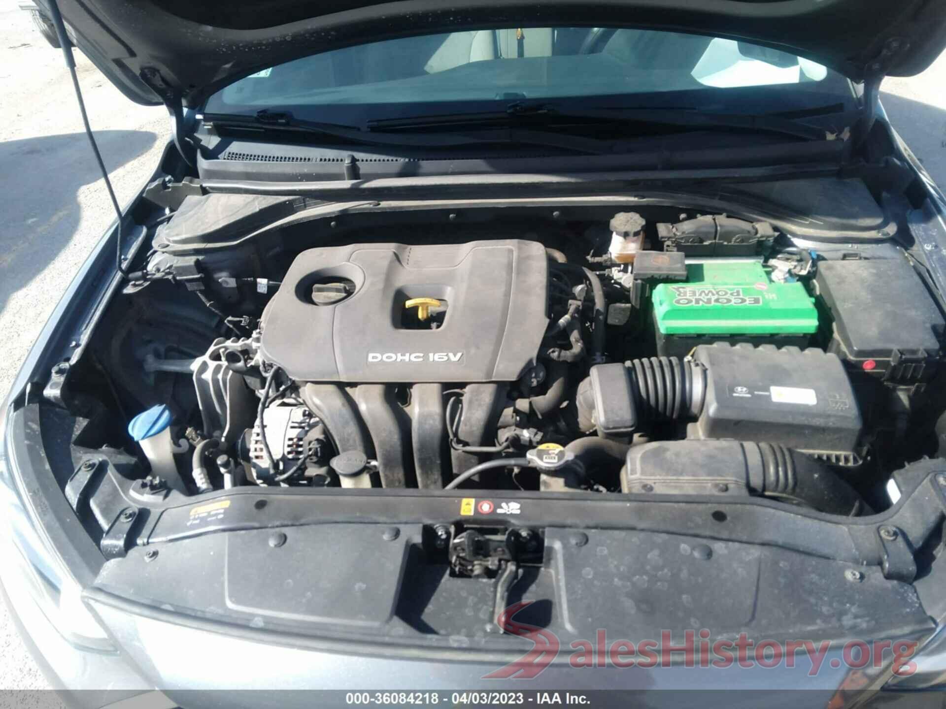 5NPD84LF2JH326324 2018 HYUNDAI ELANTRA