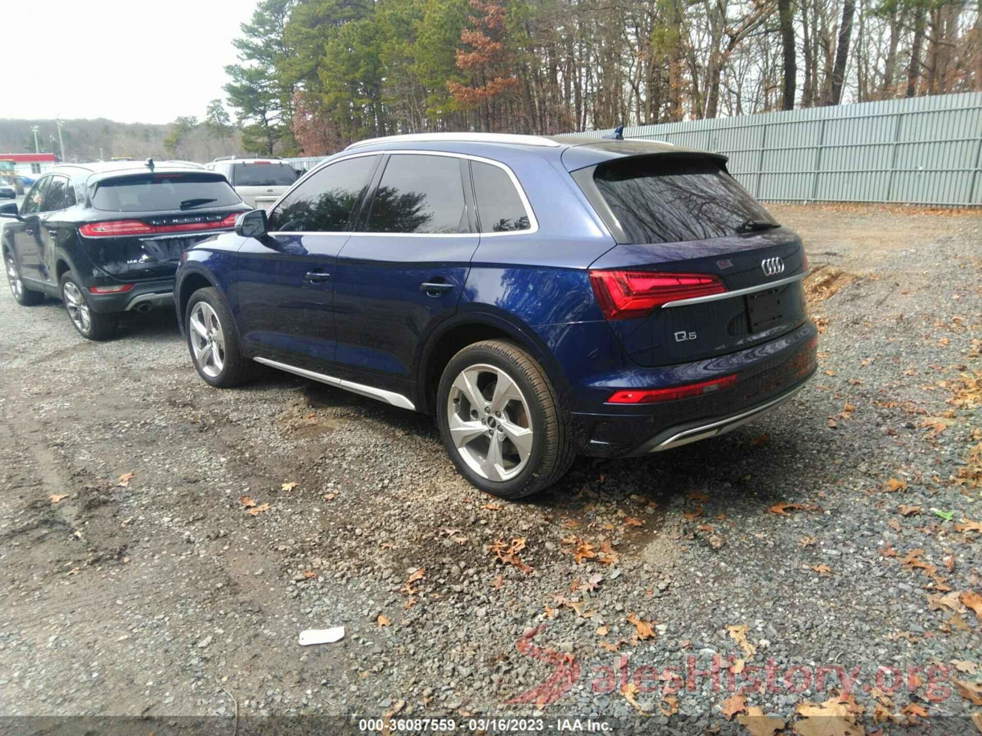 WA1BAAFY8M2003189 2021 AUDI Q5