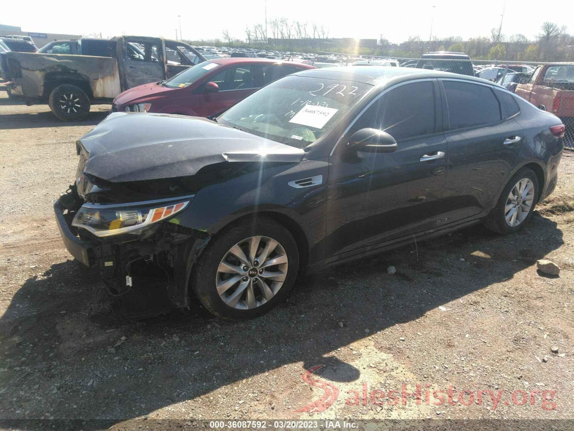 5XXGT4L30JG242922 2018 KIA OPTIMA