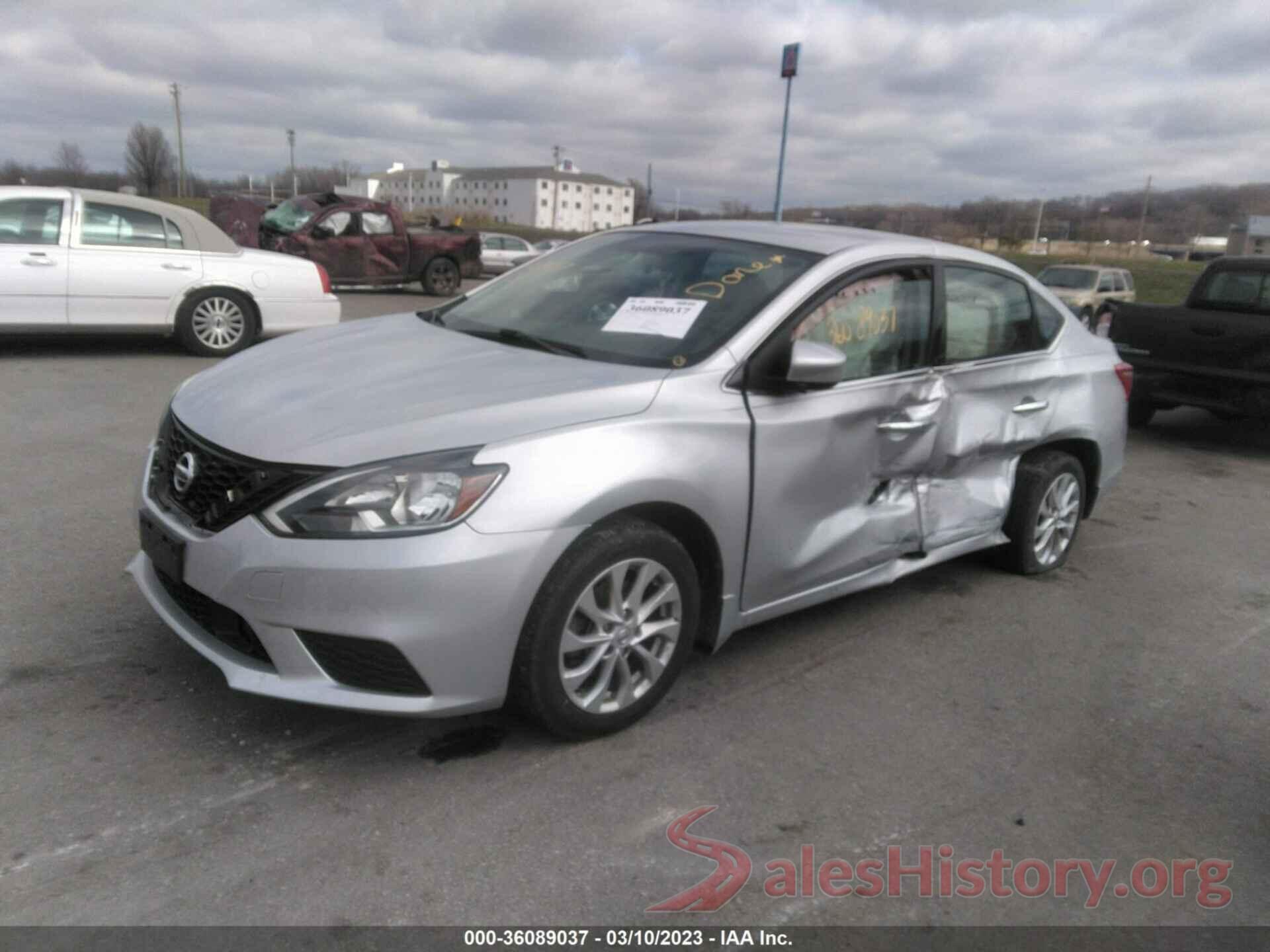 3N1AB7AP9KY261836 2019 NISSAN SENTRA