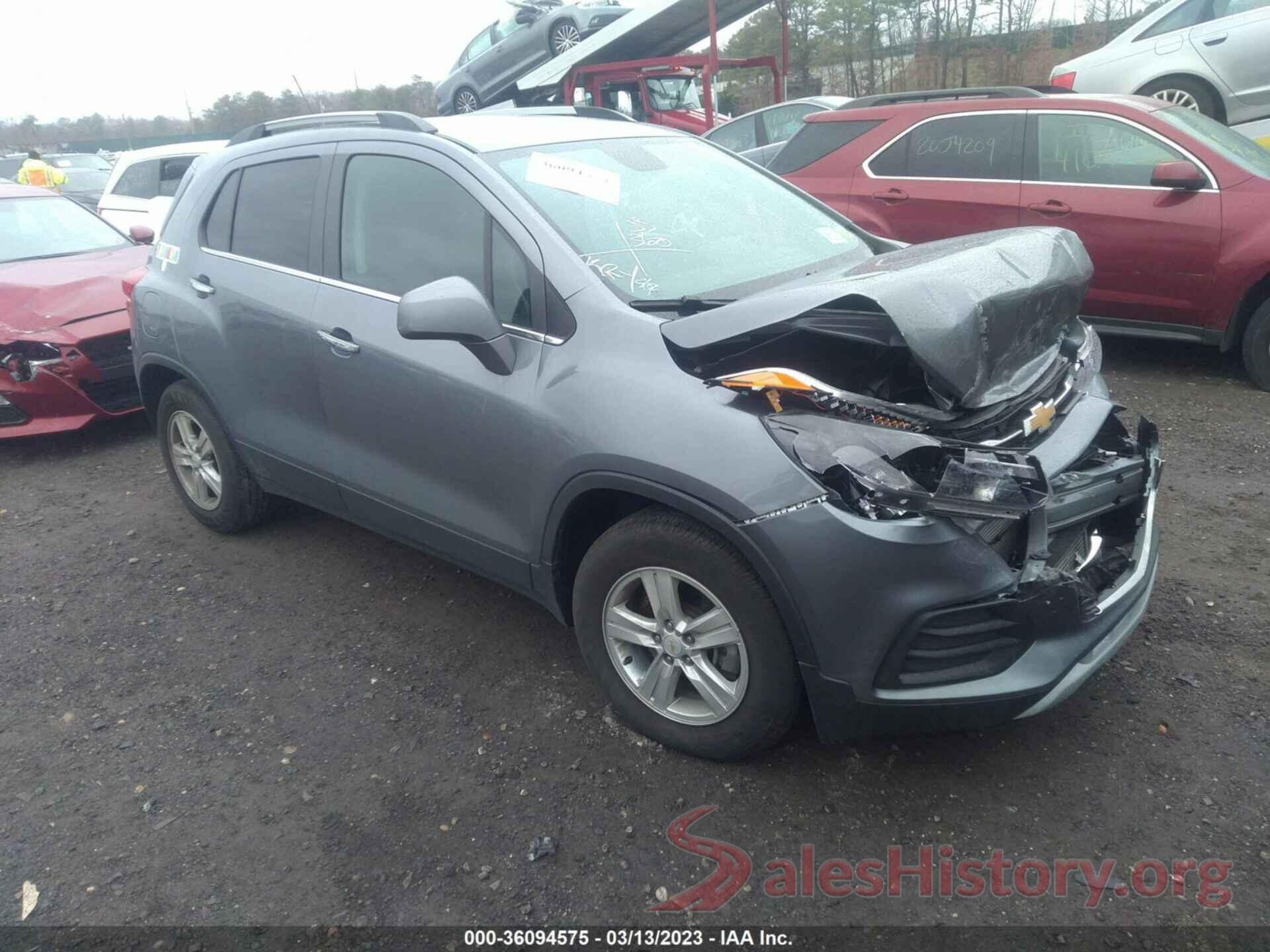 KL7CJLSB1KB941911 2019 CHEVROLET TRAX