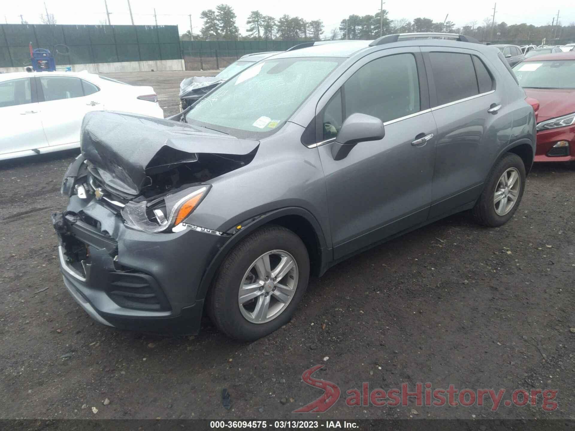 KL7CJLSB1KB941911 2019 CHEVROLET TRAX