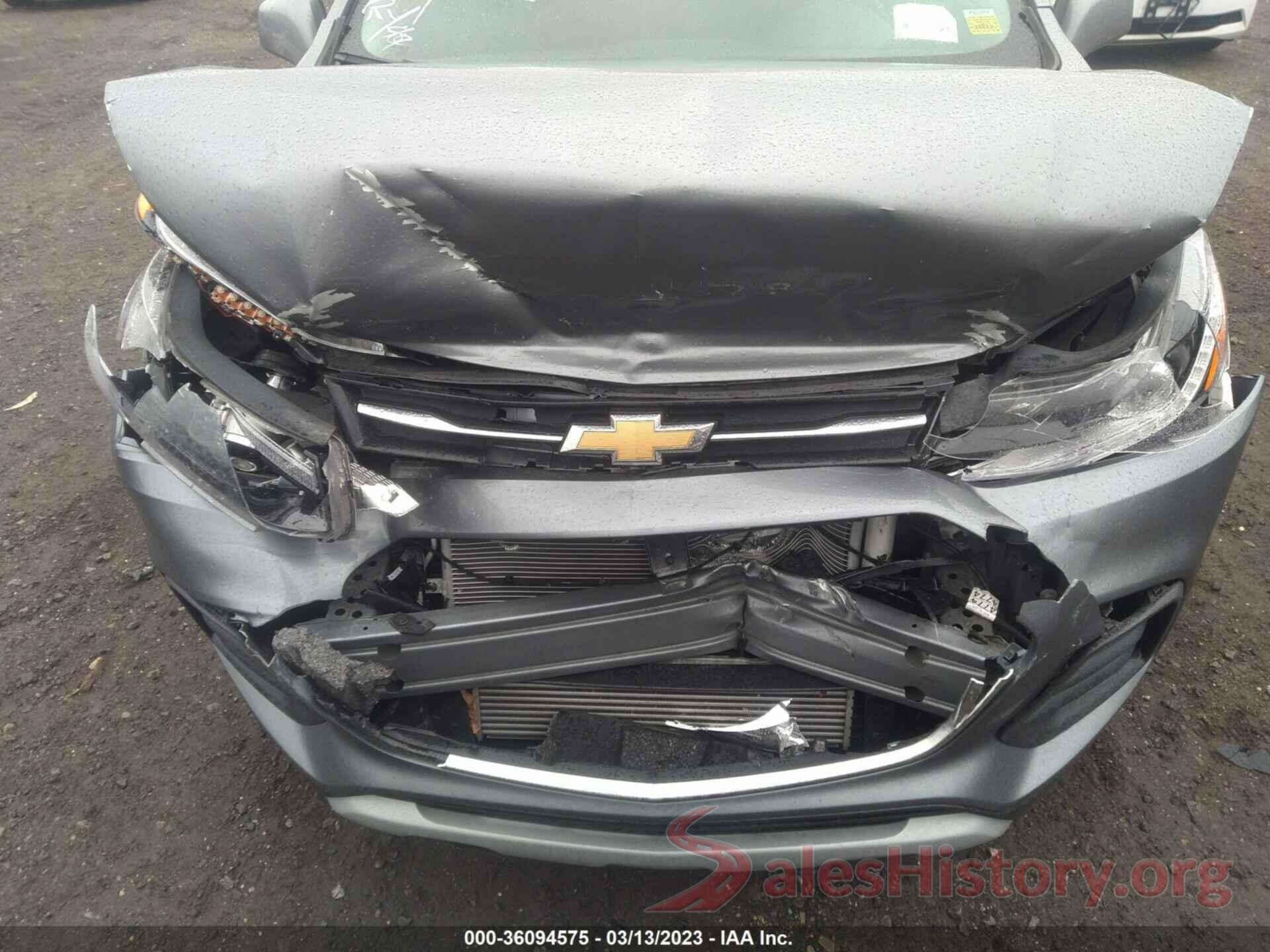 KL7CJLSB1KB941911 2019 CHEVROLET TRAX