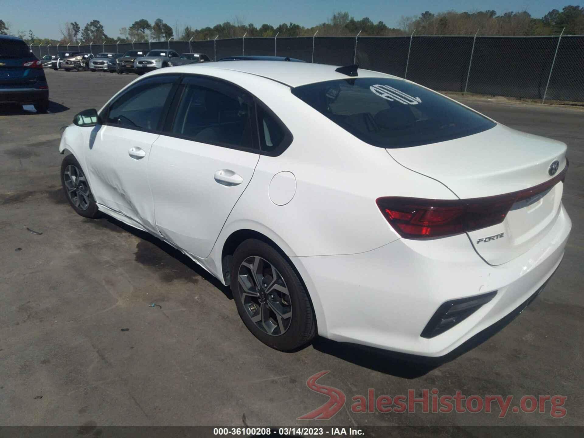 3KPF24AD5LE232313 2020 KIA FORTE