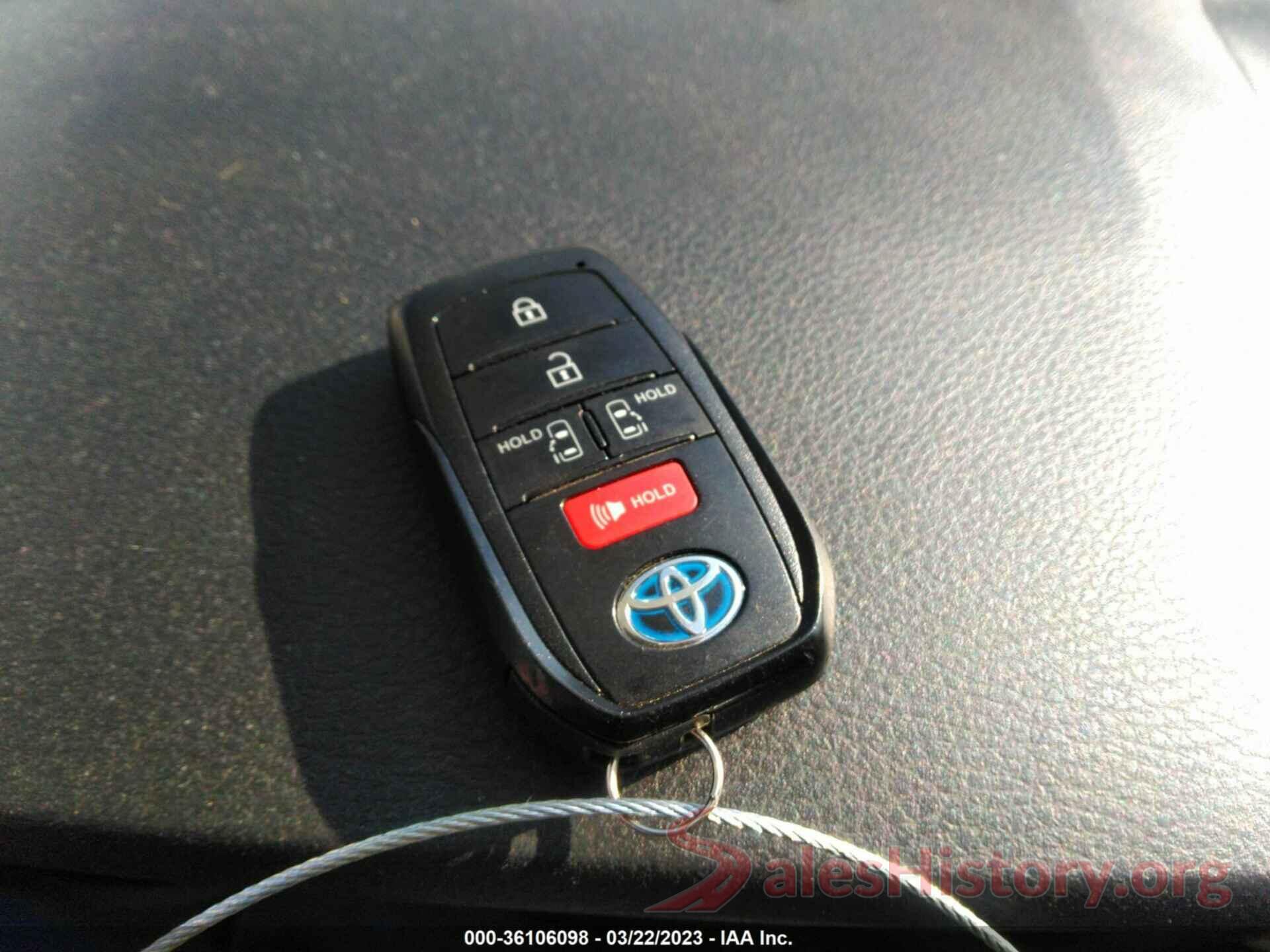 5TDBSKFC6MS021549 2021 TOYOTA SIENNA