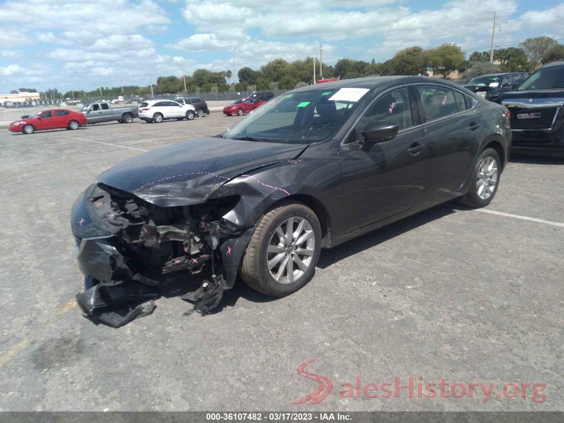 JM1GL1U50H1141366 2017 MAZDA MAZDA6