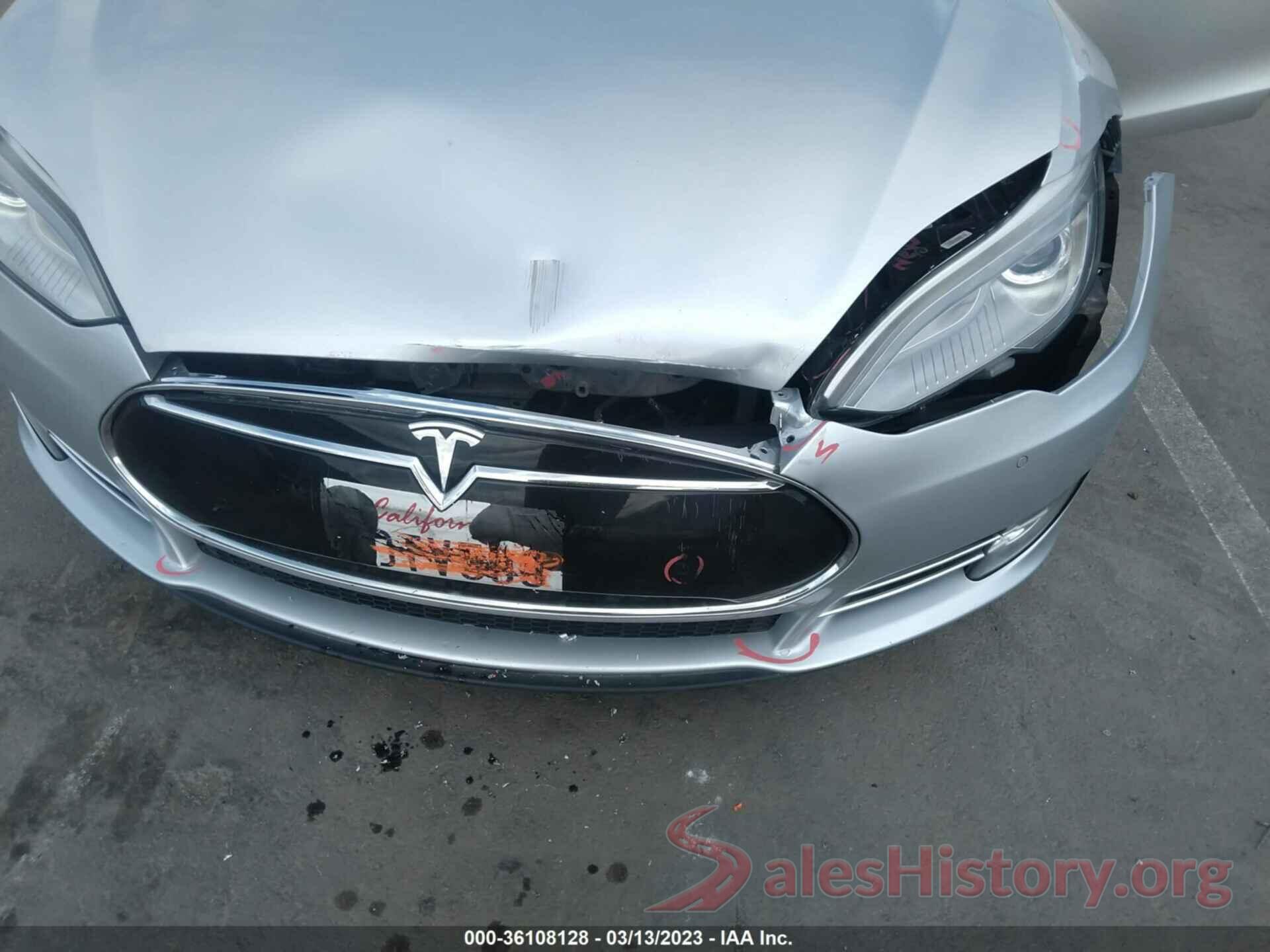 5YJSA1DP3DFP27630 2013 TESLA MODEL S