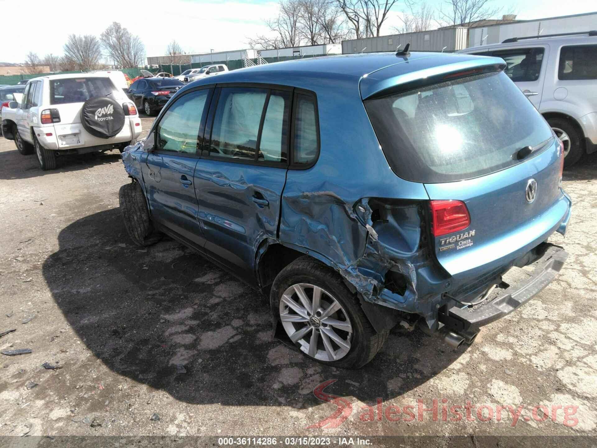 WVGBV7AX0HK053517 2017 VOLKSWAGEN TIGUAN