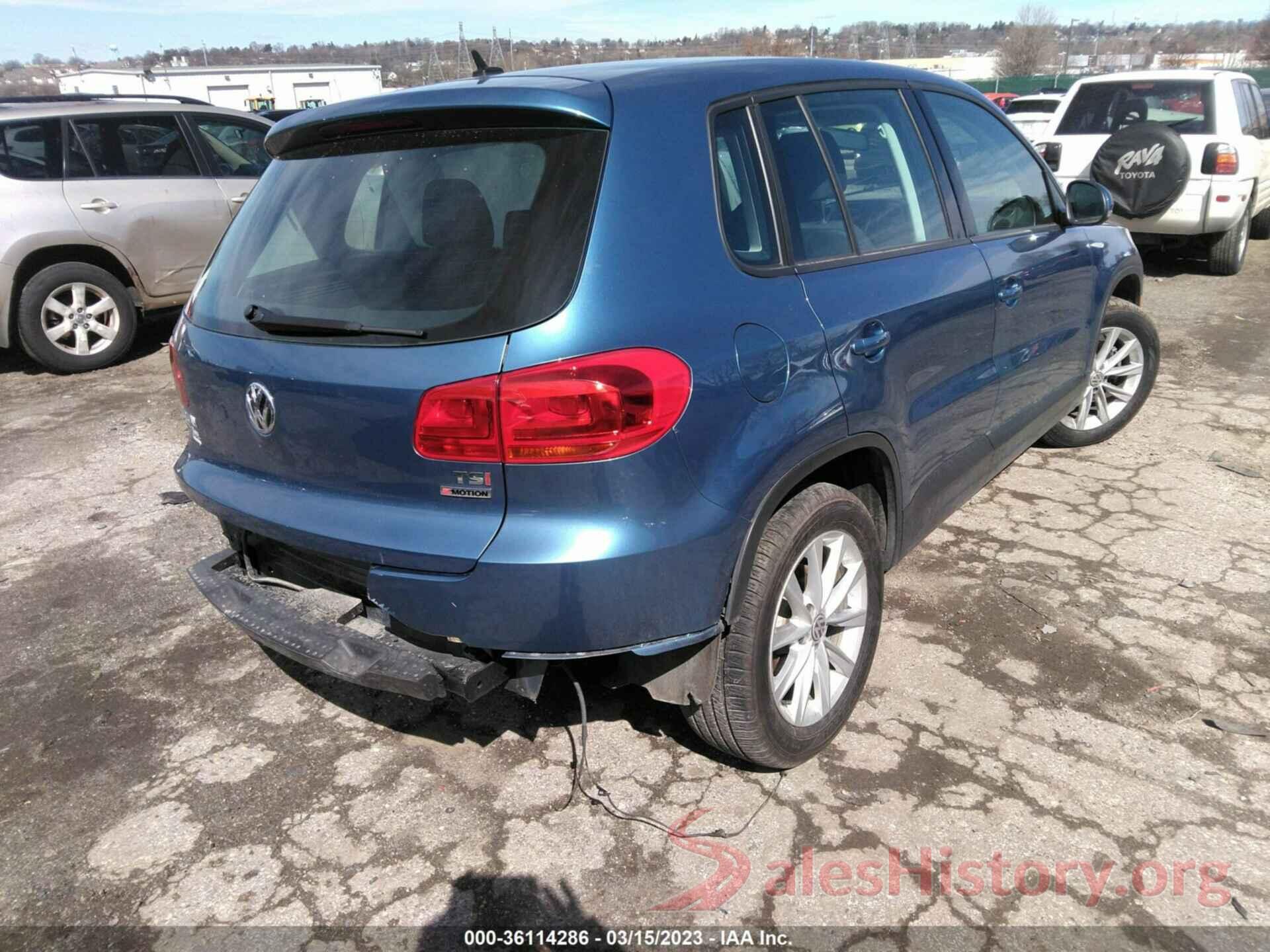 WVGBV7AX0HK053517 2017 VOLKSWAGEN TIGUAN