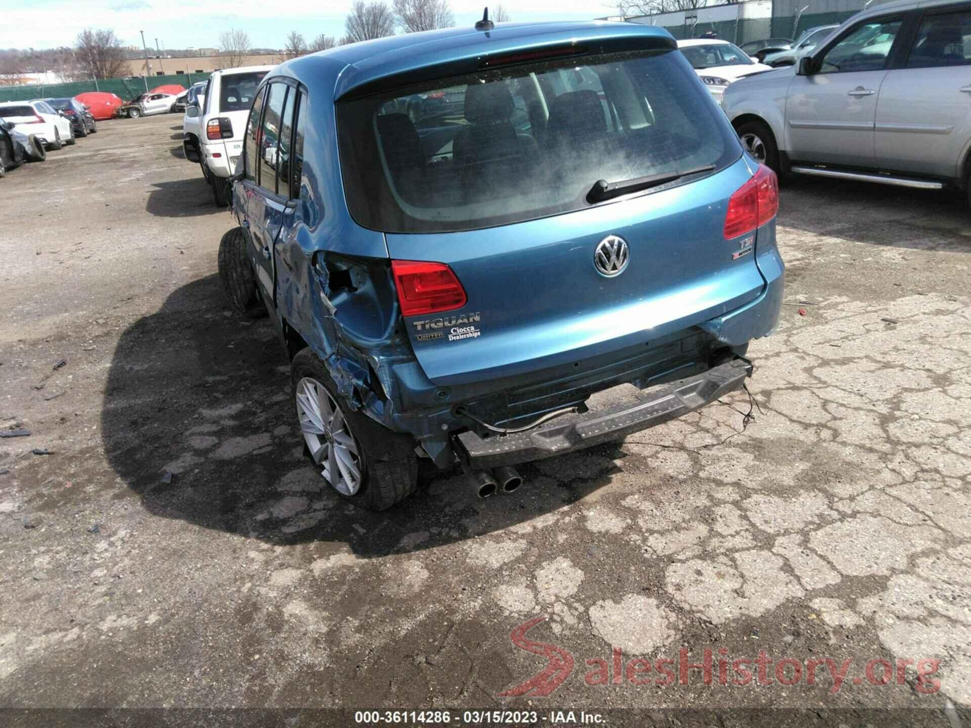 WVGBV7AX0HK053517 2017 VOLKSWAGEN TIGUAN