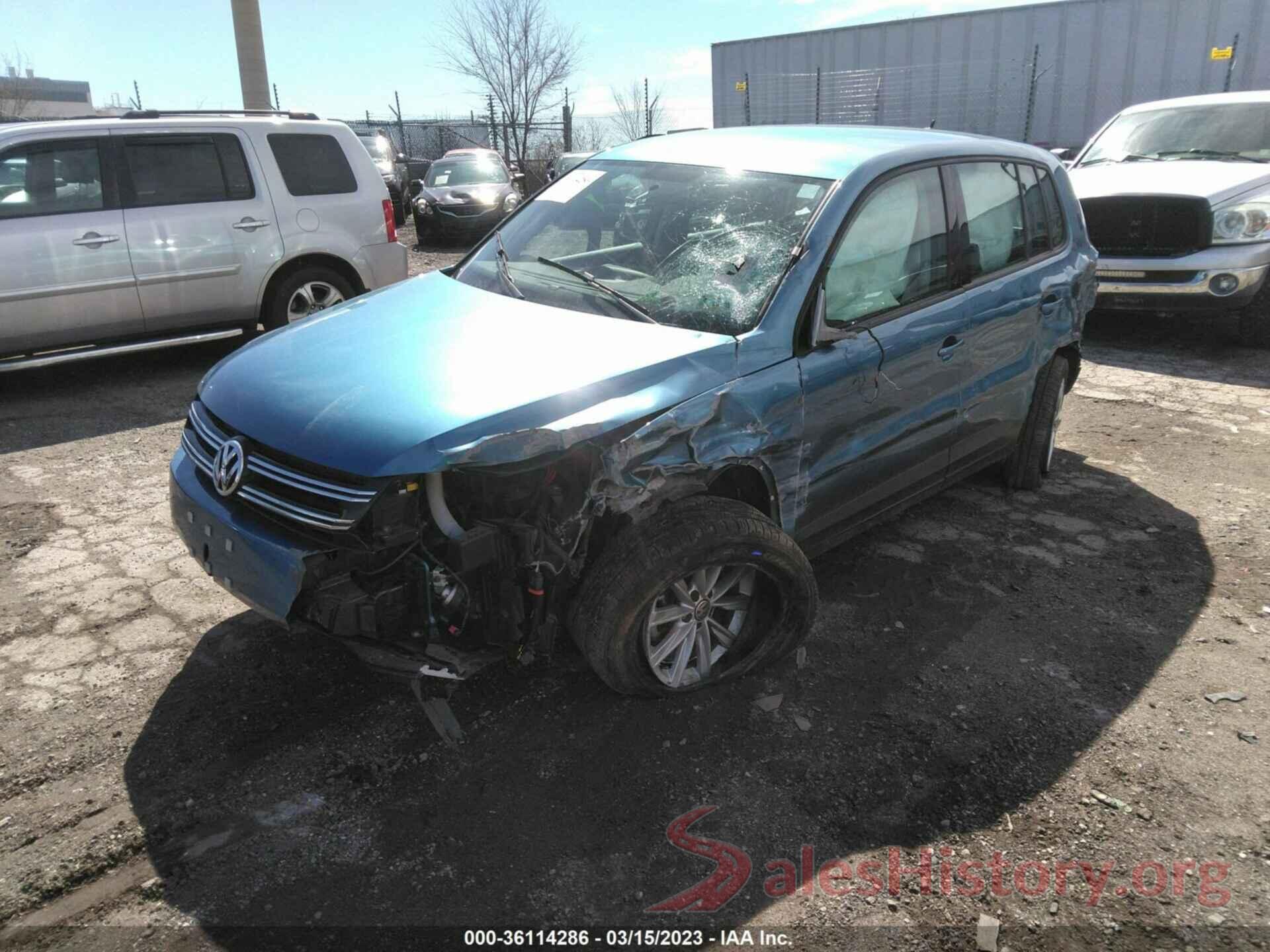 WVGBV7AX0HK053517 2017 VOLKSWAGEN TIGUAN